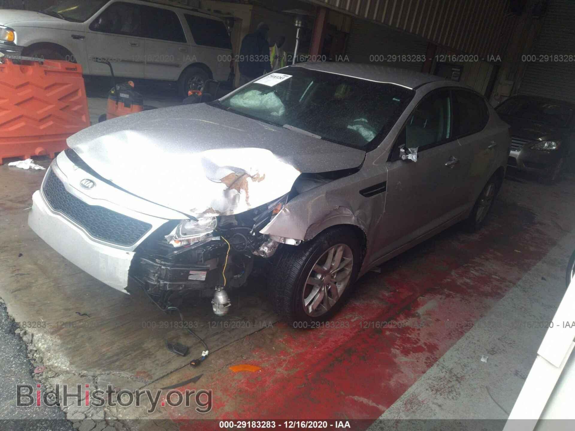 2013 KIA OPTIMA - VIN: KNAGM4A79D5351873 - Фото 2