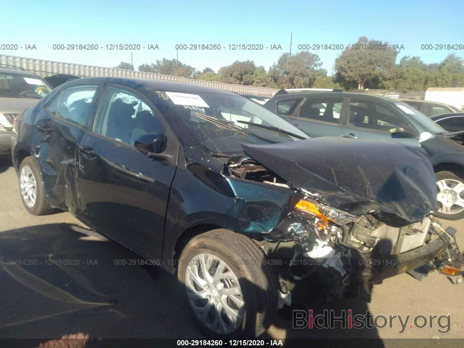 Photo 5YFBURHE6KP913307 - TOYOTA COROLLA 2019