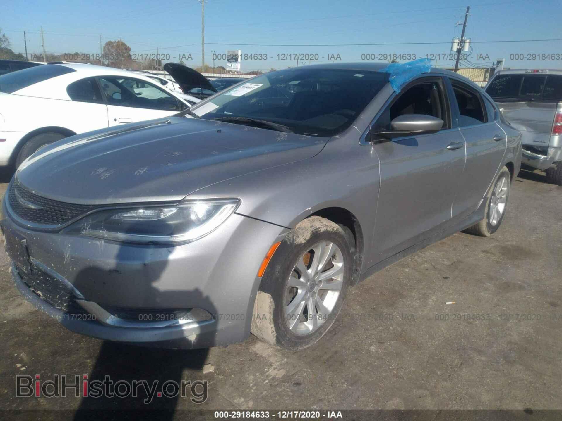 2015 CHRYSLER 200 - VIN: 1C3CCCAB0FN655474 - Фото 2
