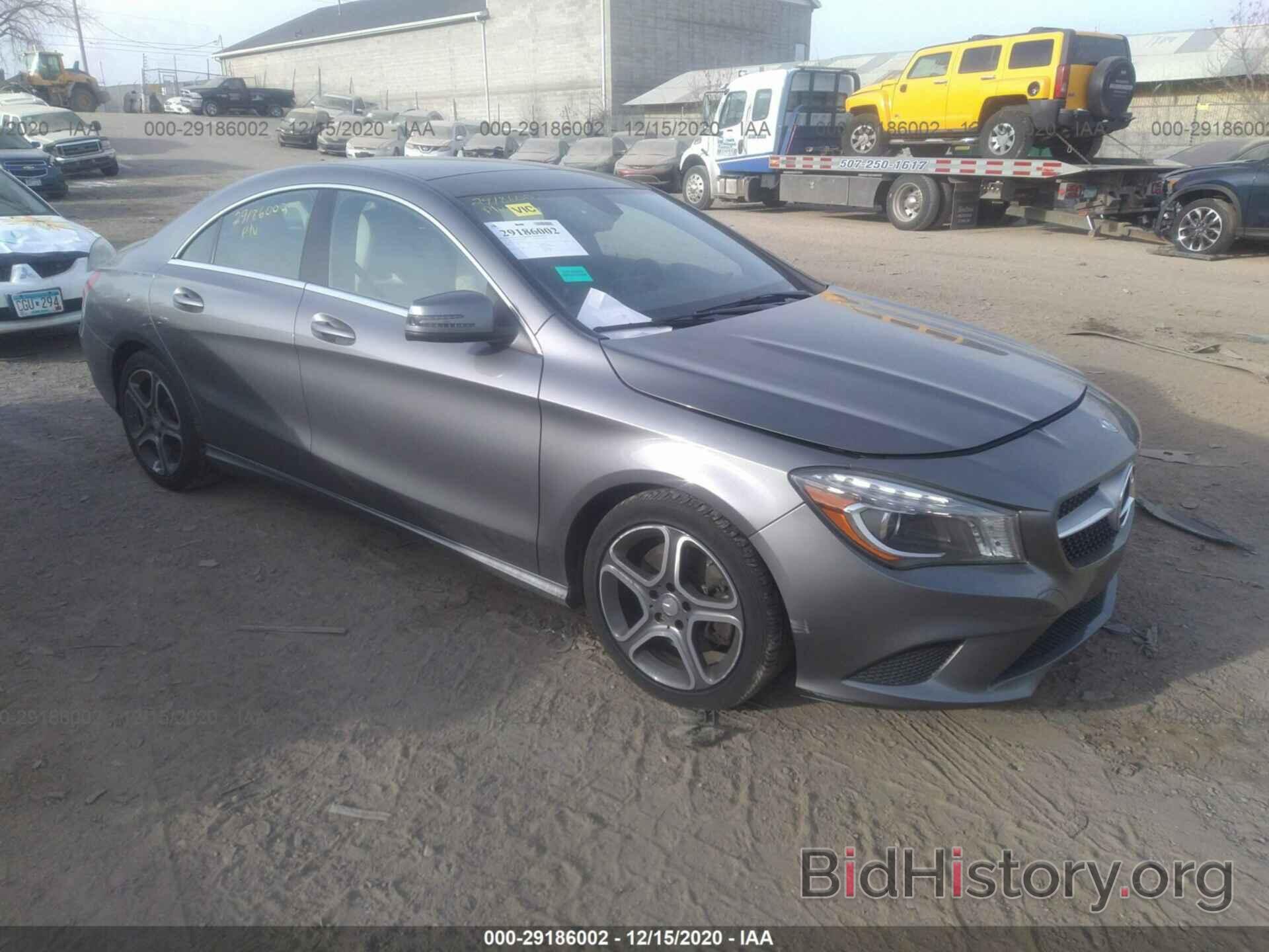 Photo WDDSJ4EB7EN061594 - MERCEDES-BENZ CLA-CLASS 2014