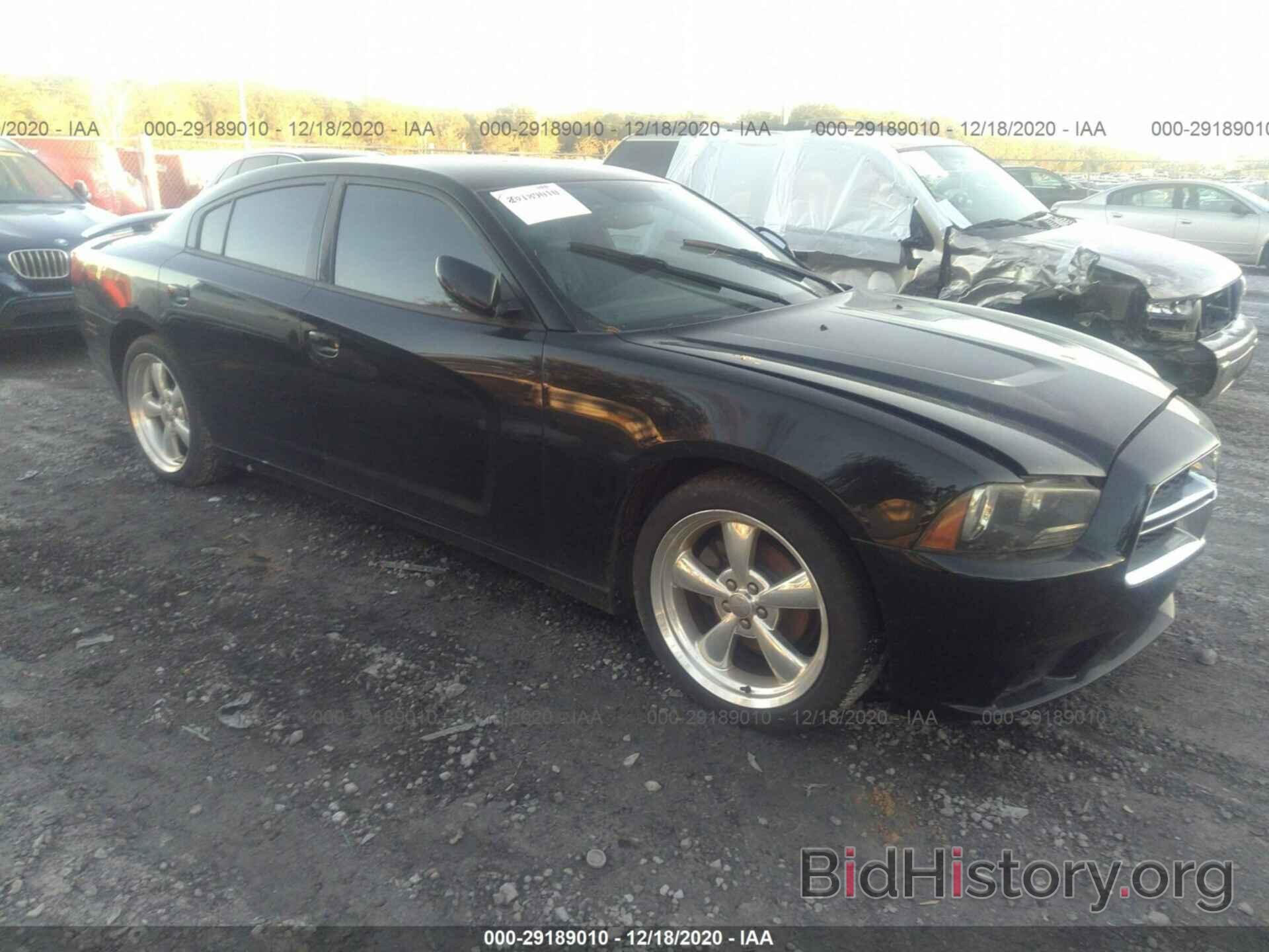 Photo 2C3CDXHG6DH550160 - DODGE CHARGER 2013