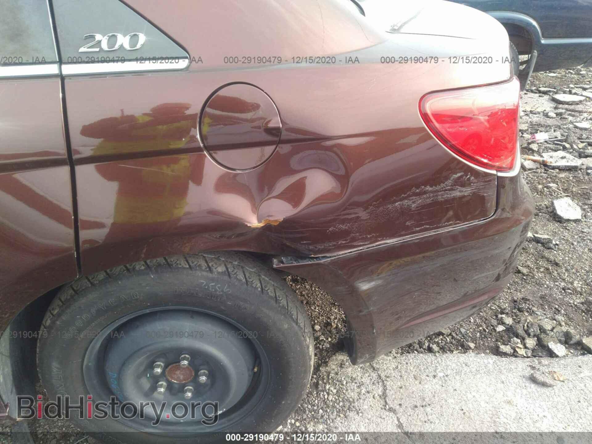 2012 CHRYSLER 200 - VIN: 1C3CCBCB9CN188123 - Фото 6
