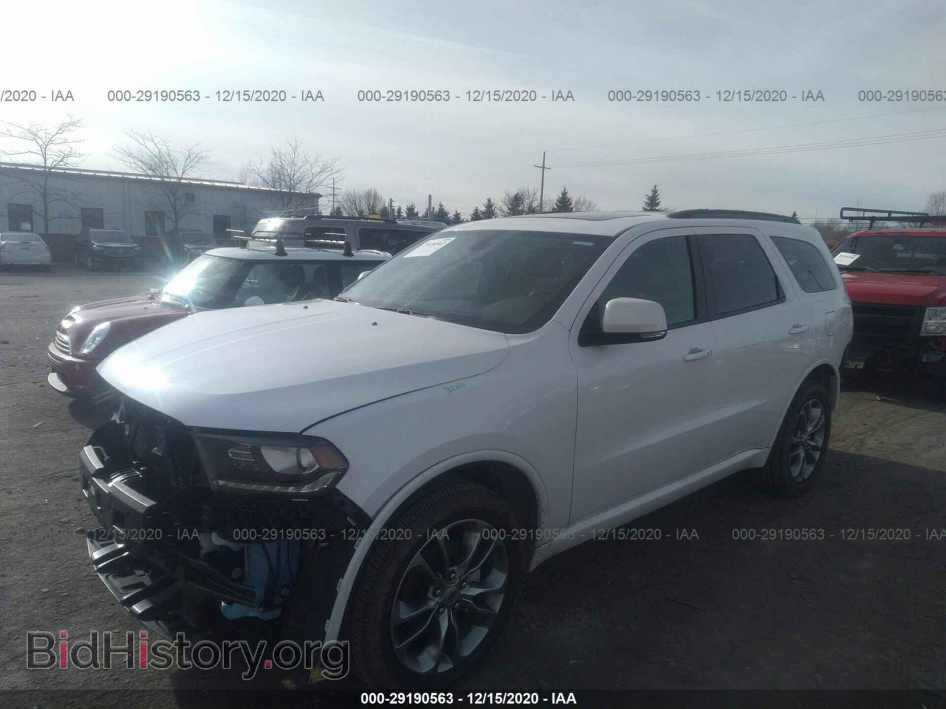 2020 DODGE DURANGO - VIN: 1C4RDJDG3LC433212 - Фото 2