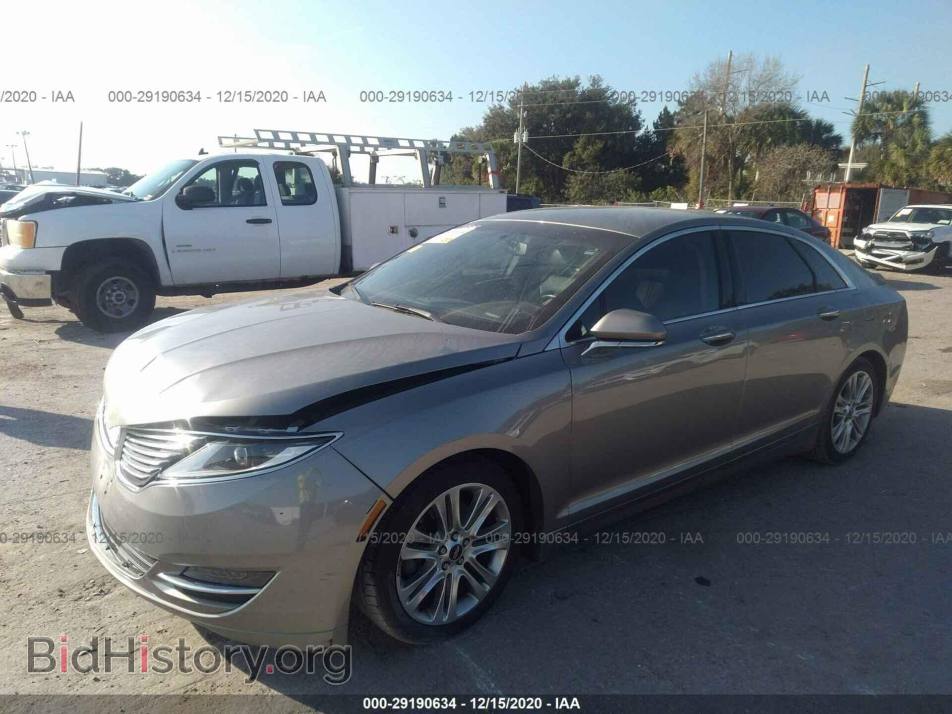 2016 LINCOLN MKZ - VIN: 3LN6L2G92GR617469 - Фото 2