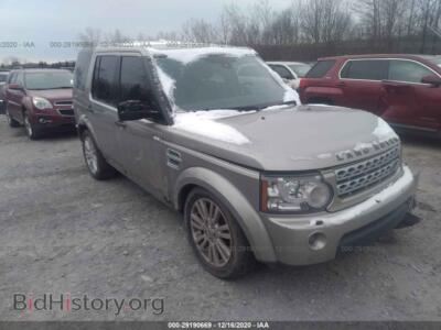 2011 Land Rover LR4 LUX, серый — VIN SALAK2D48BA588436, IAAI