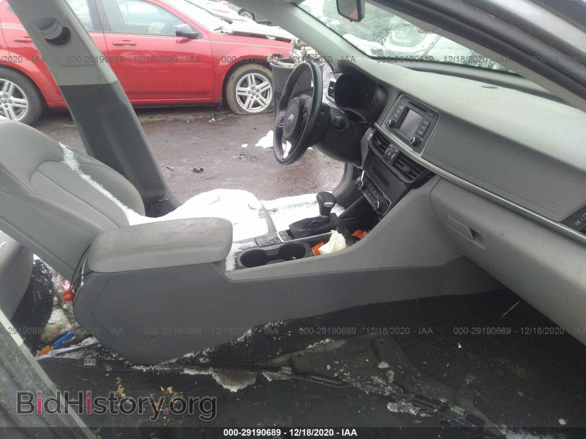 2016 KIA OPTIMA - VIN: 5XXGU4L31GG097251 - Фото 5