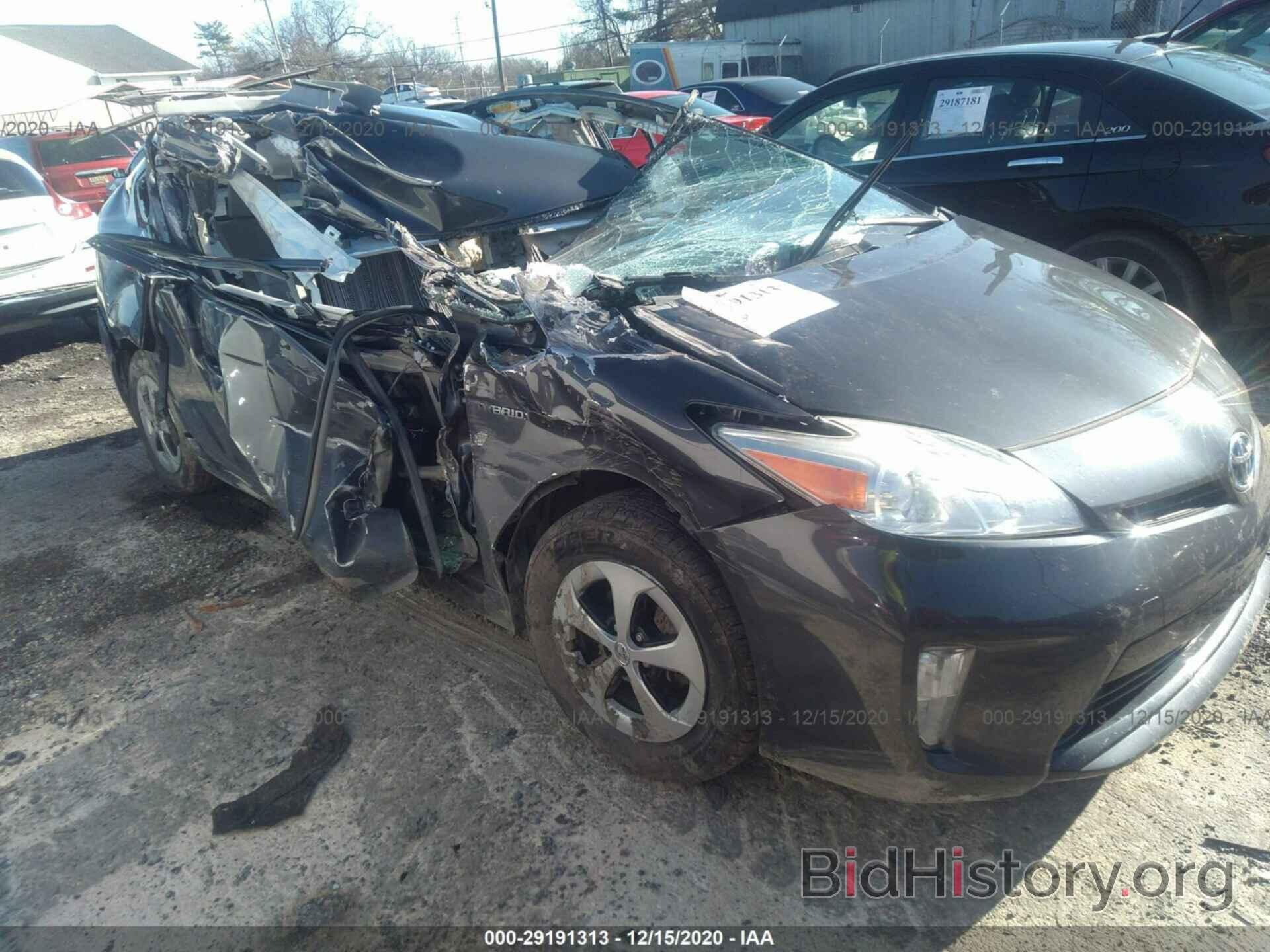 Photo JTDKN3DUXD1652276 - TOYOTA PRIUS 2013