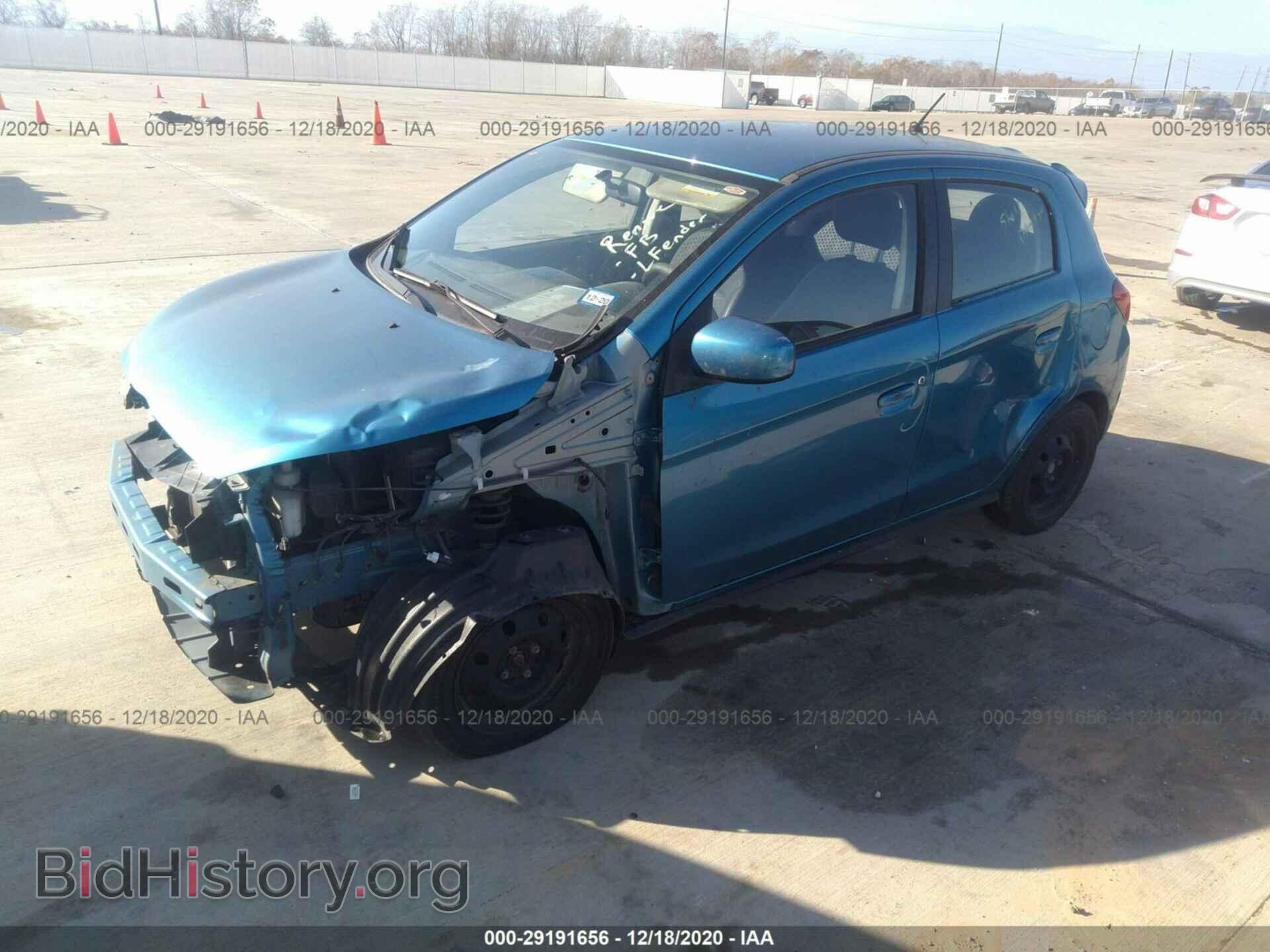 2015 MITSUBISHI MIRAGE - VIN: ML32A3HJ6FH000943 - Фото 2