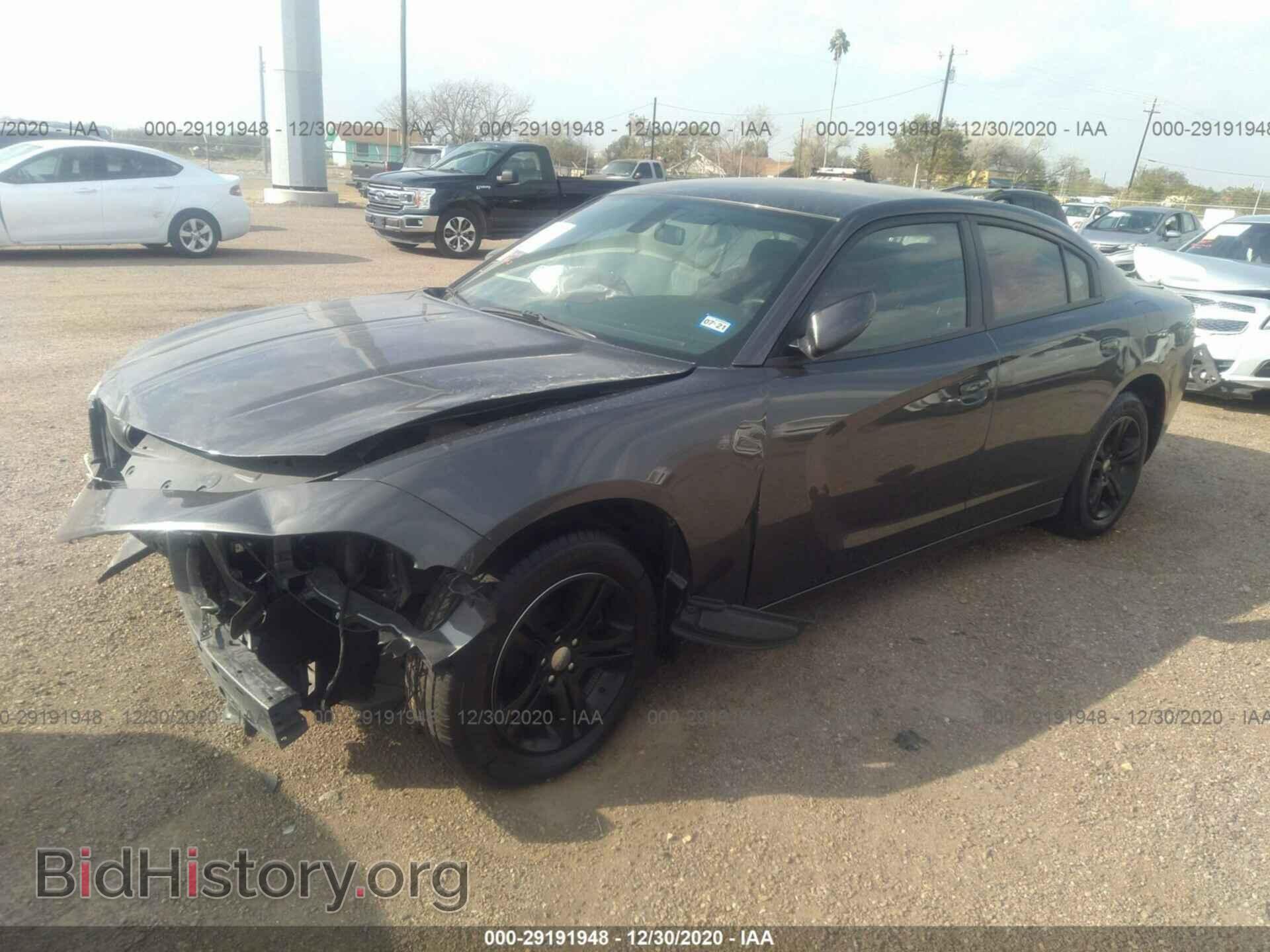 2019 DODGE CHARGER - VIN: 2C3CDXBG9KH725443 - Фото 2