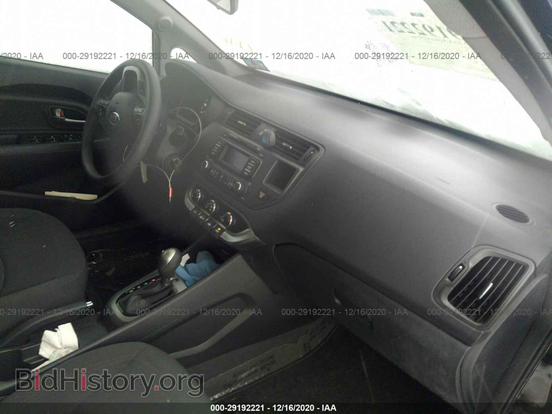 2013 KIA RIO - VIN: KNADN4A33D6215116 - Фото 5