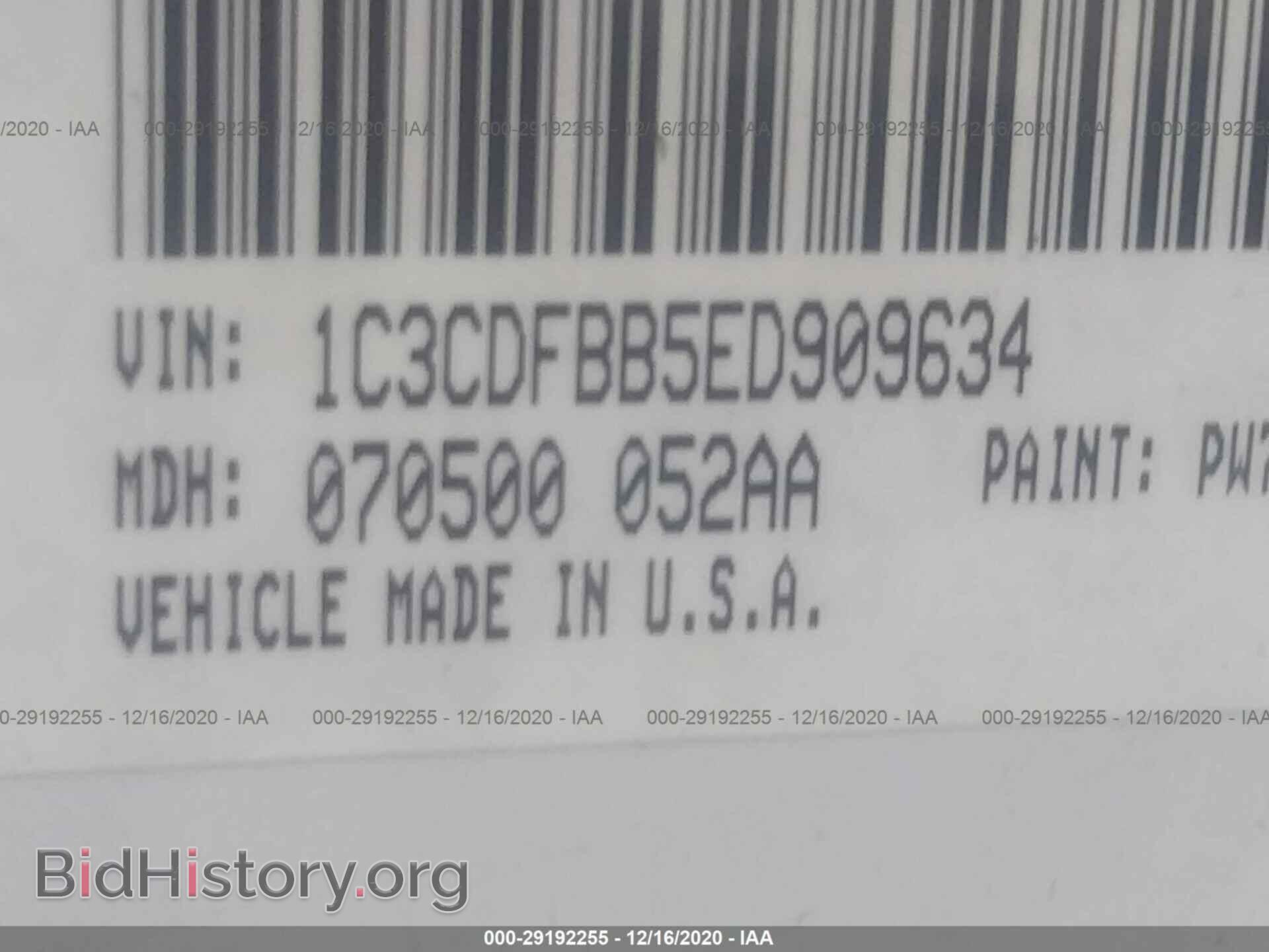 2014 DODGE DART - VIN: 1C3CDFBB5ED909634 - Photo 9