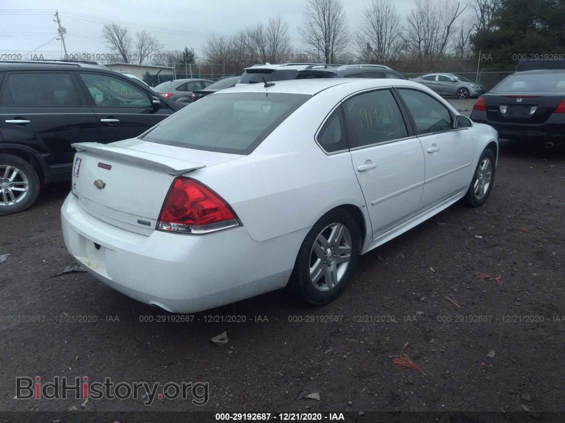 2012 CHEVROLET IMPALA - VIN: 2G1WB5E37C1131321 - Фото 4