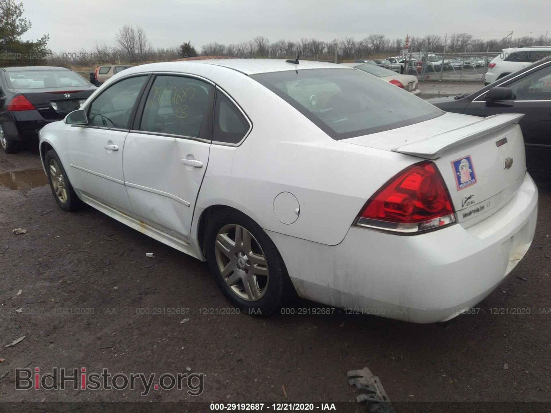 2012 CHEVROLET IMPALA - VIN: 2G1WB5E37C1131321 - Фото 6