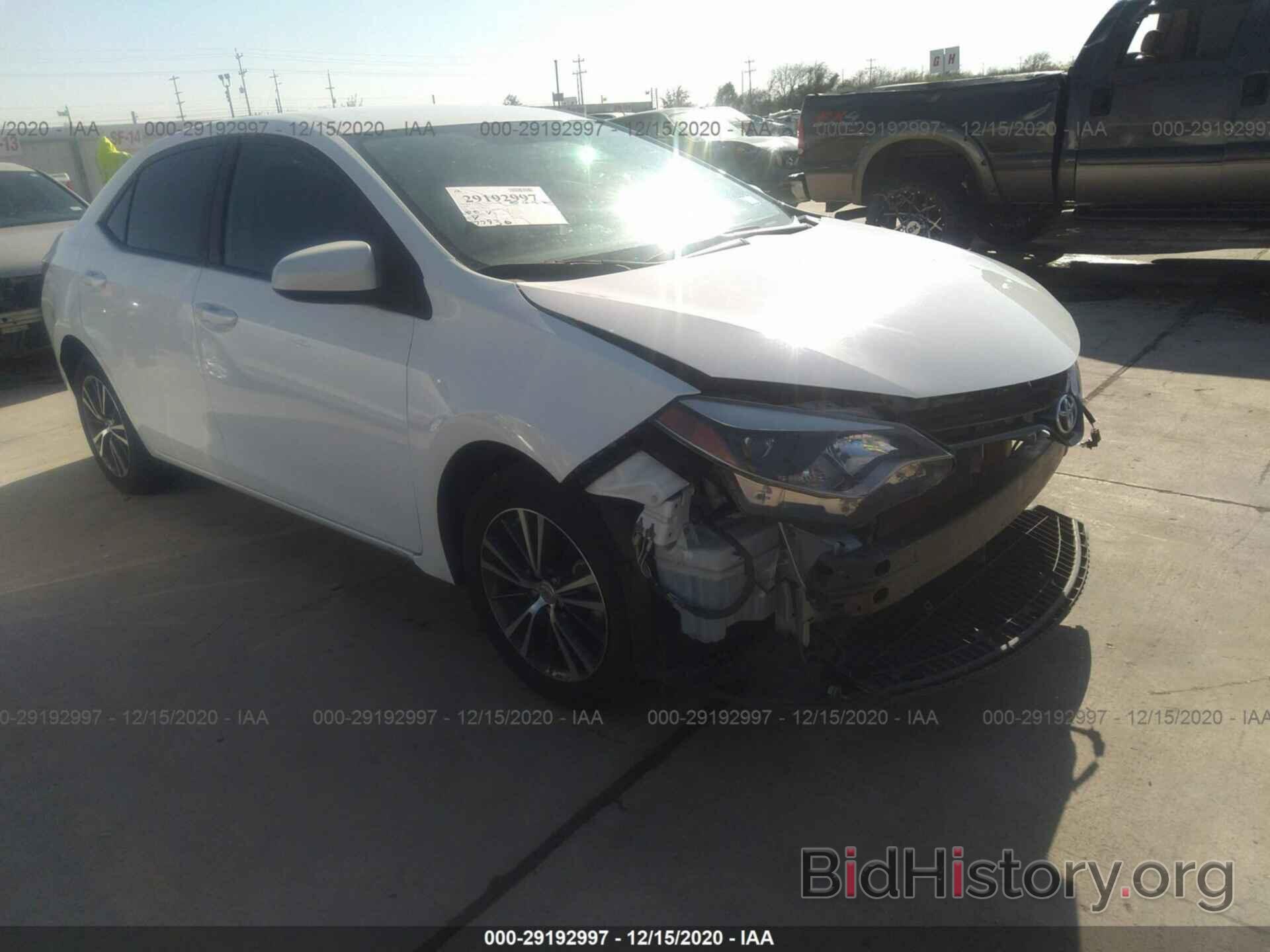 Photo 5YFBURHE3GP547863 - TOYOTA COROLLA 2016