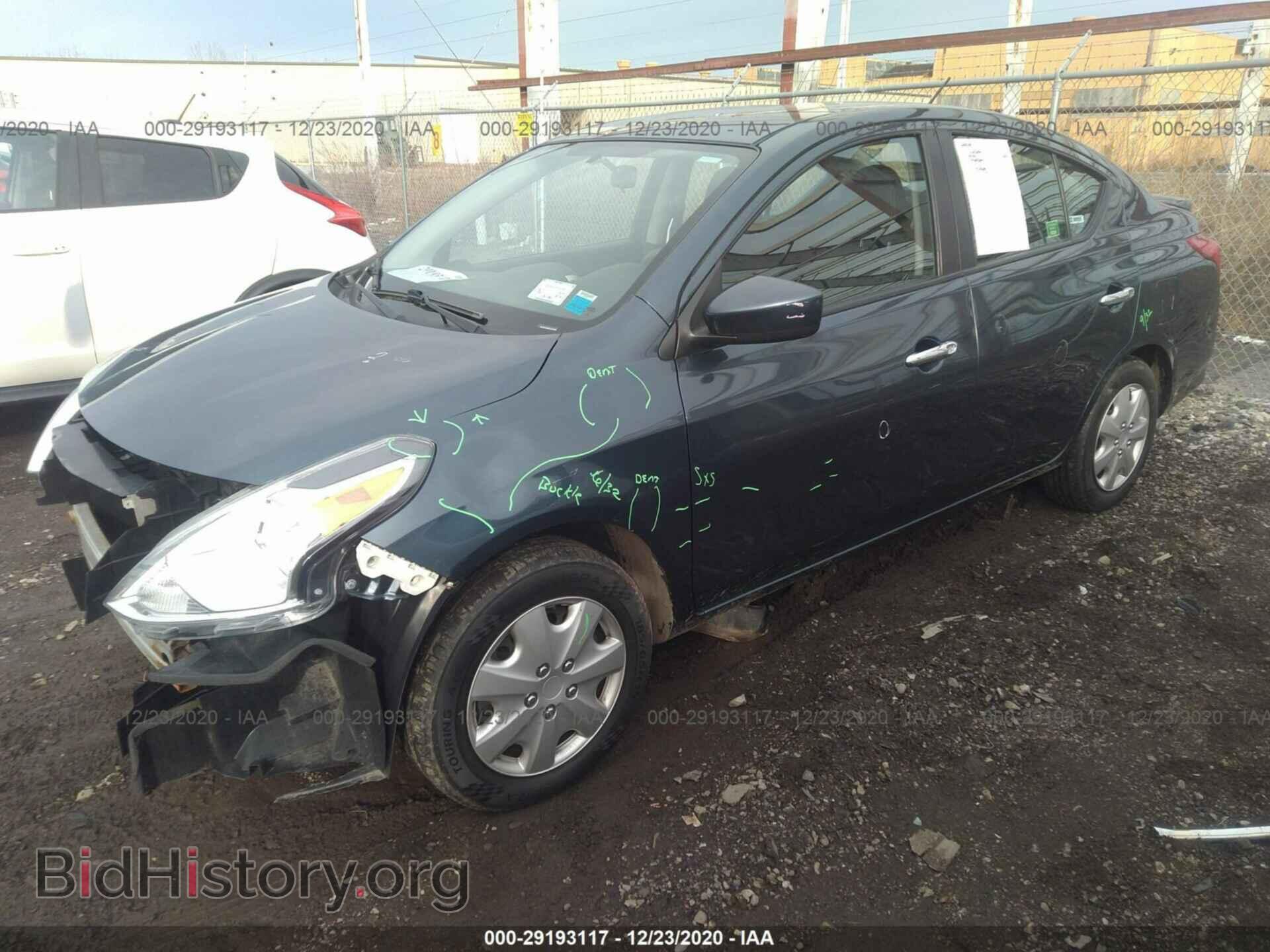 2016 NISSAN VERSA - VIN: 3N1CN7AP6GL843722 - Фото 2