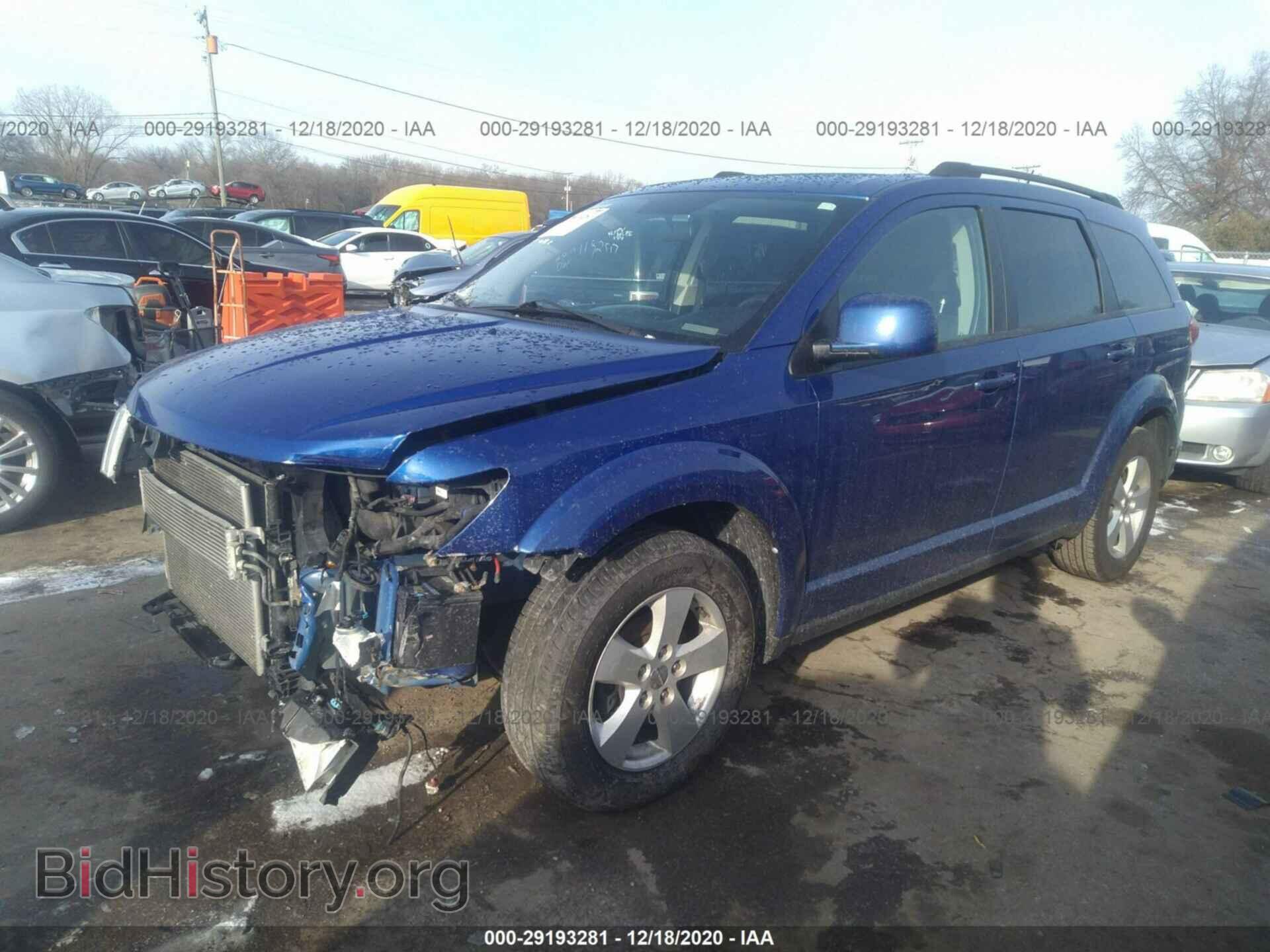 2012 DODGE JOURNEY - VIN: 3C4PDCBG0CT270917 - Фото 2
