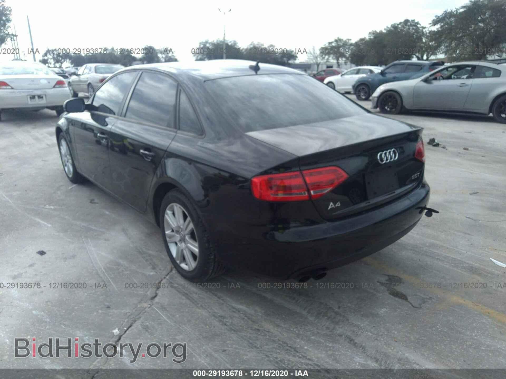 2011 AUDI A4 - VIN: WAUAFAFLXBN044133 - Фото 3