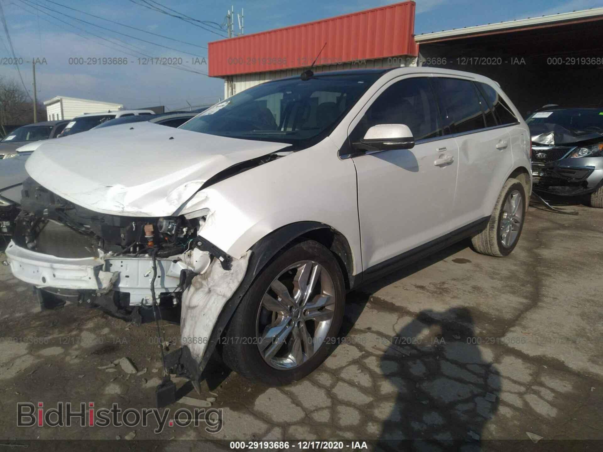 2014 FORD EDGE - VIN: 2FMDK3KC4EBA14893 - Фото 2