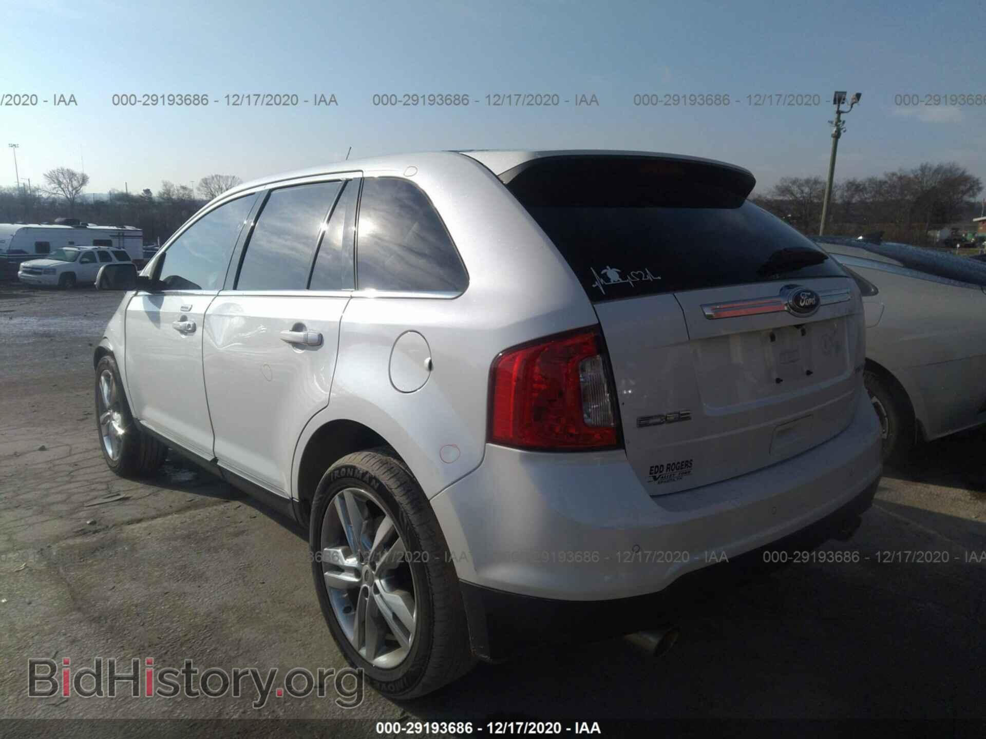 2014 FORD EDGE - VIN: 2FMDK3KC4EBA14893 - Фото 3