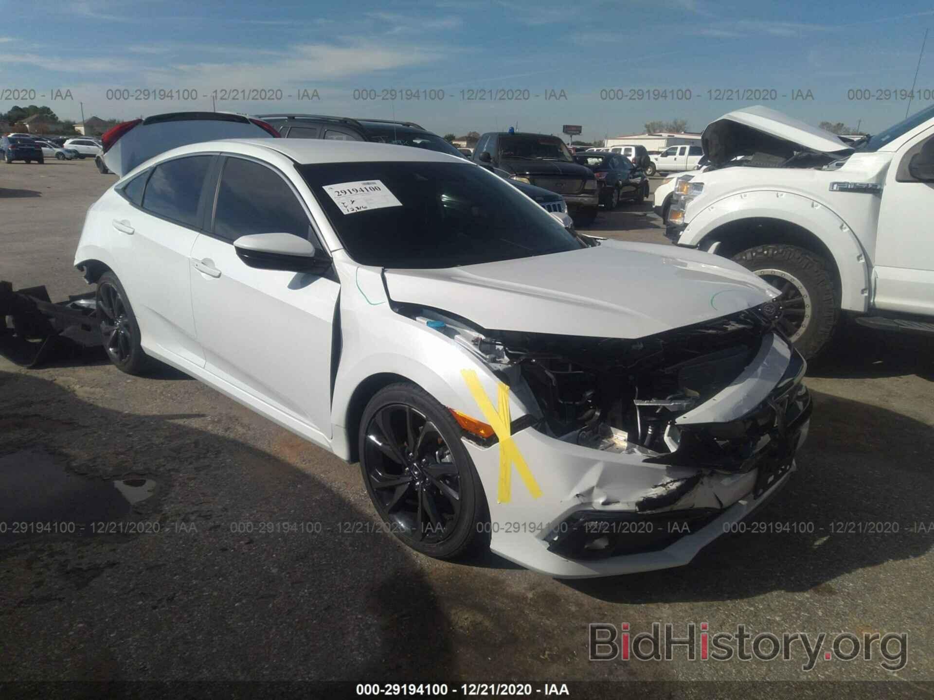 Photo 19XFC2F8XLE017328 - HONDA CIVIC SEDAN 2020