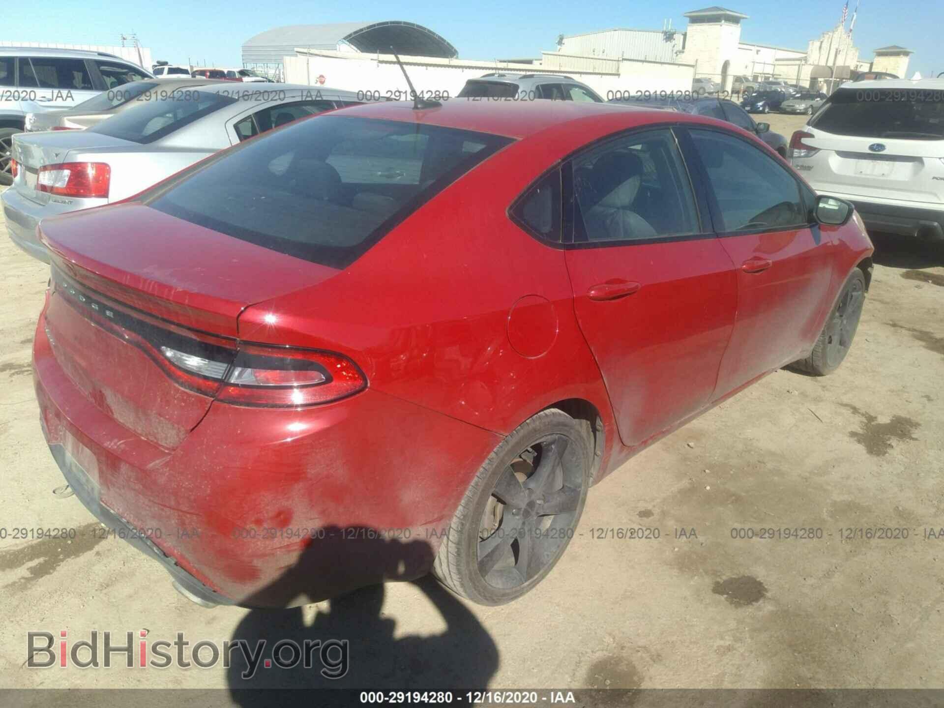 2016 DODGE DART - VIN: 1C3CDFBBXGD530194 - Фото 4