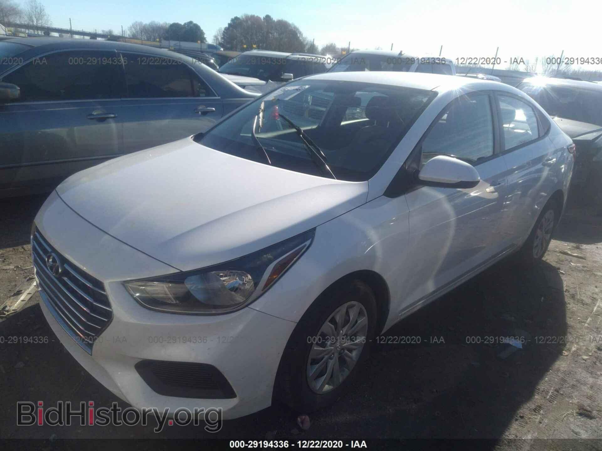 2020 HYUNDAI ACCENT - VIN: 3KPC24A67LE092527 - Фото 2