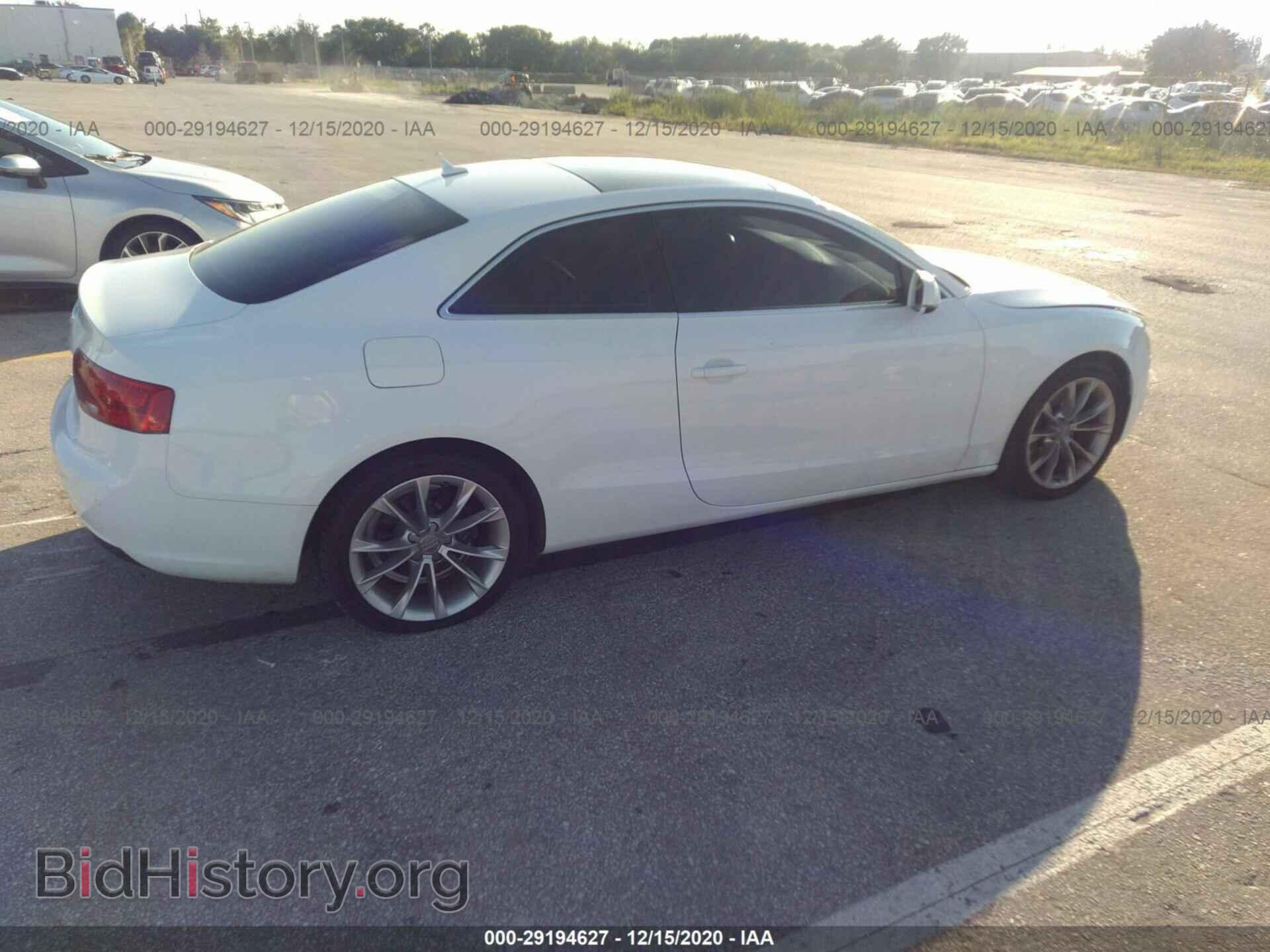 2013 AUDI A5 - VIN: WAULFAFR1DA001338 - Фото 4