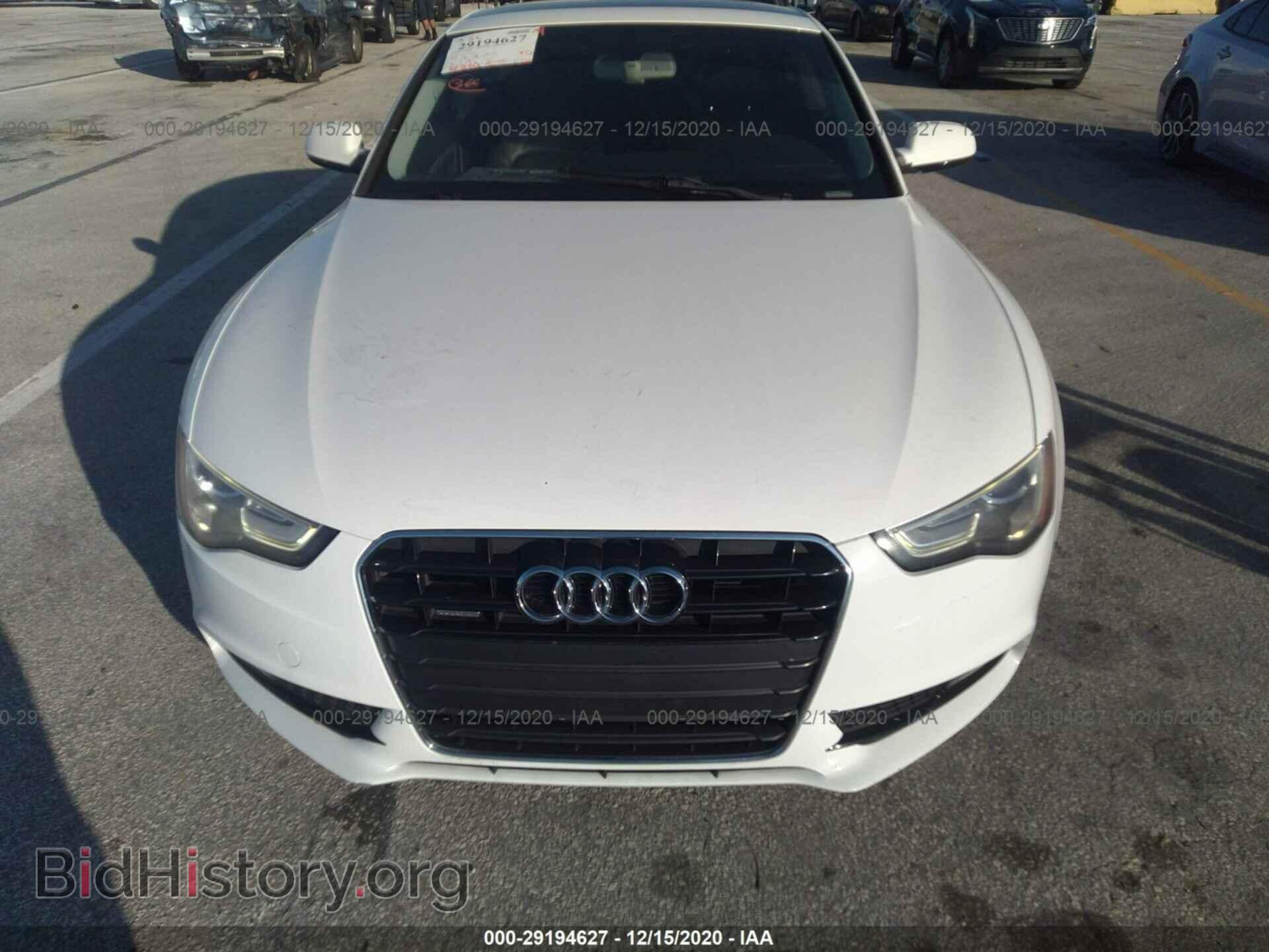 2013 AUDI A5 - VIN: WAULFAFR1DA001338 - Фото 6