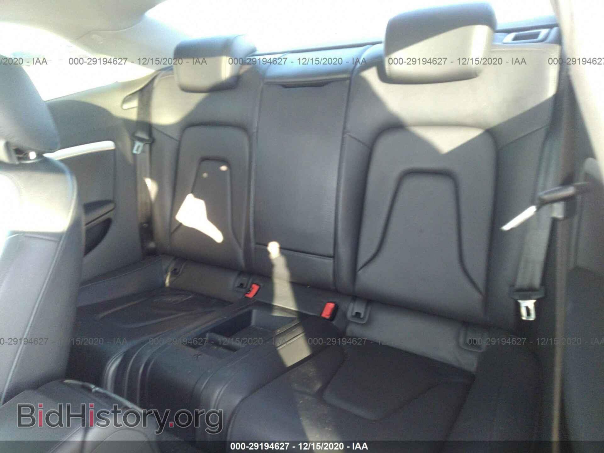 2013 AUDI A5 - VIN: WAULFAFR1DA001338 - Фото 8