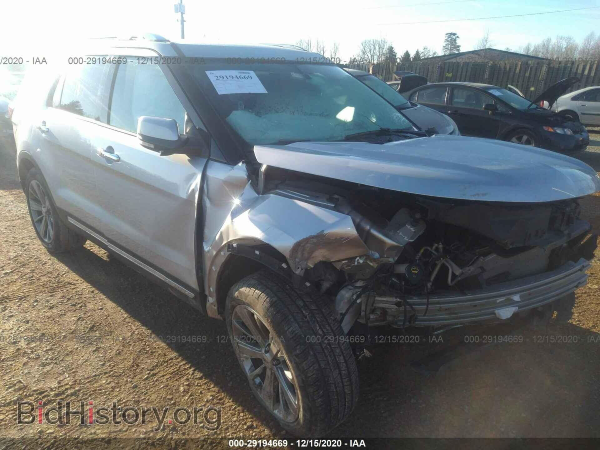 Фотография 1FM5K7F84JGA81966 - FORD EXPLORER 2018