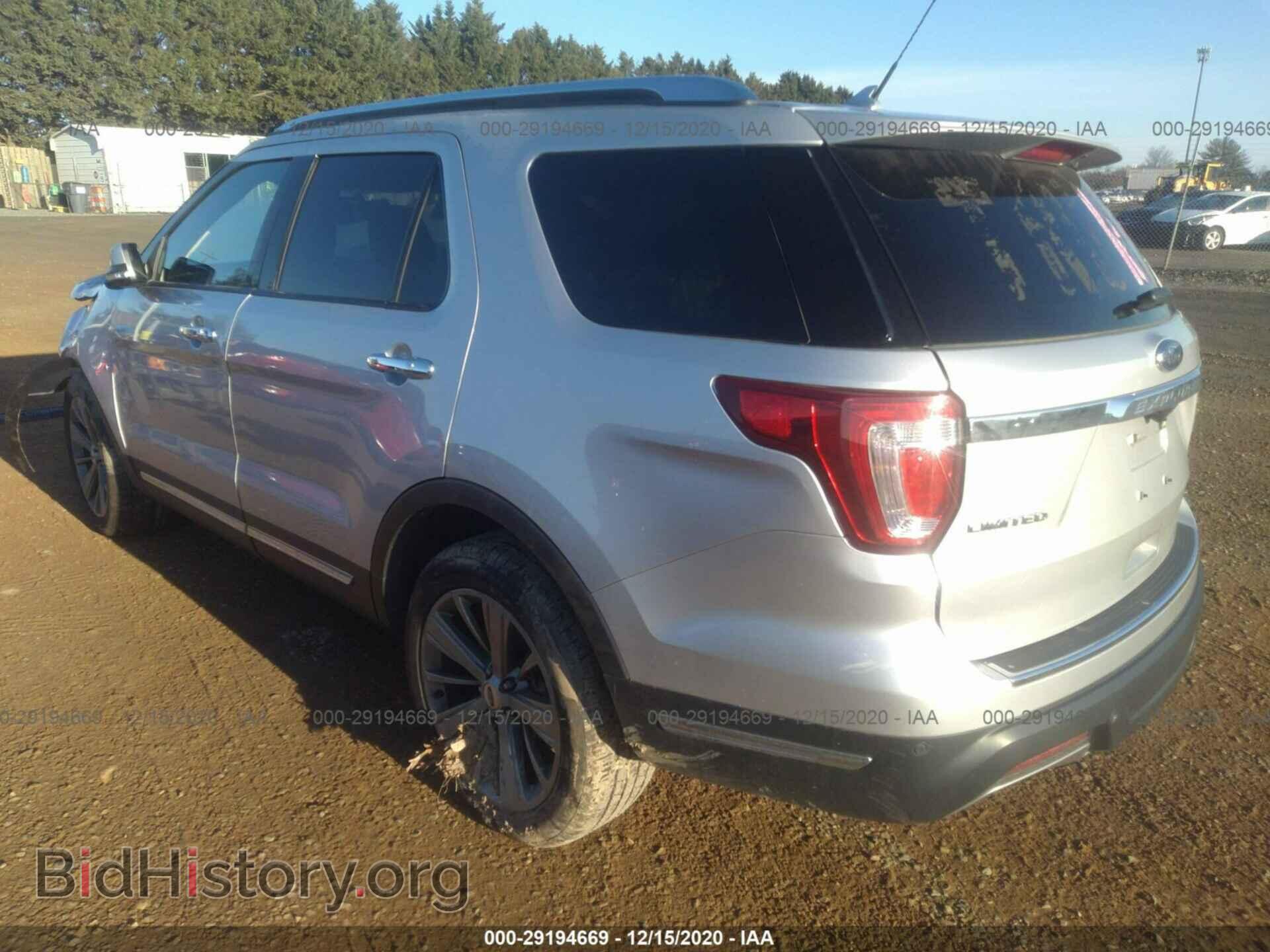 2018 FORD EXPLORER - VIN: 1FM5K7F84JGA81966 - Фото 3