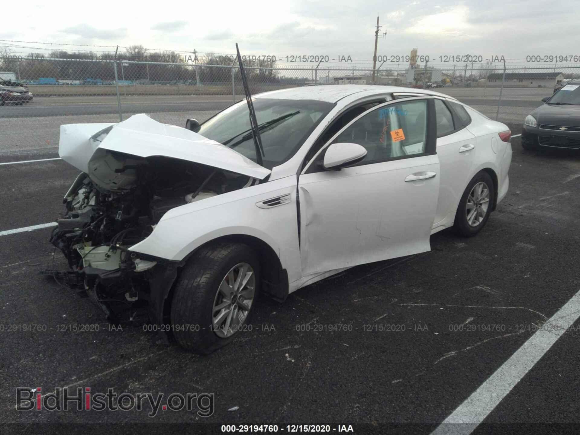 2016 KIA OPTIMA - VIN: KNAGT4L38G5101848 - Фото 2