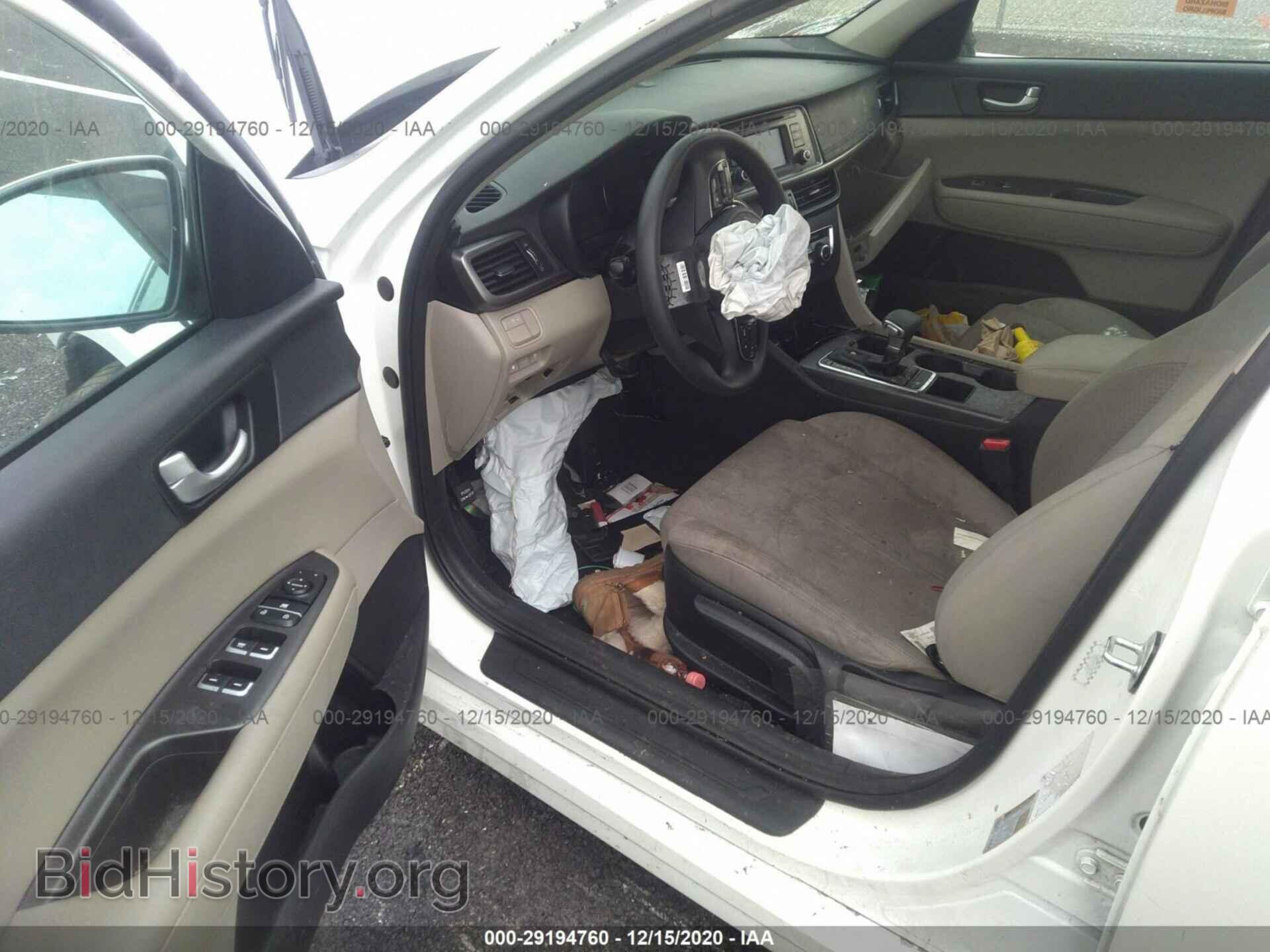 2016 KIA OPTIMA - VIN: KNAGT4L38G5101848 - Фото 5