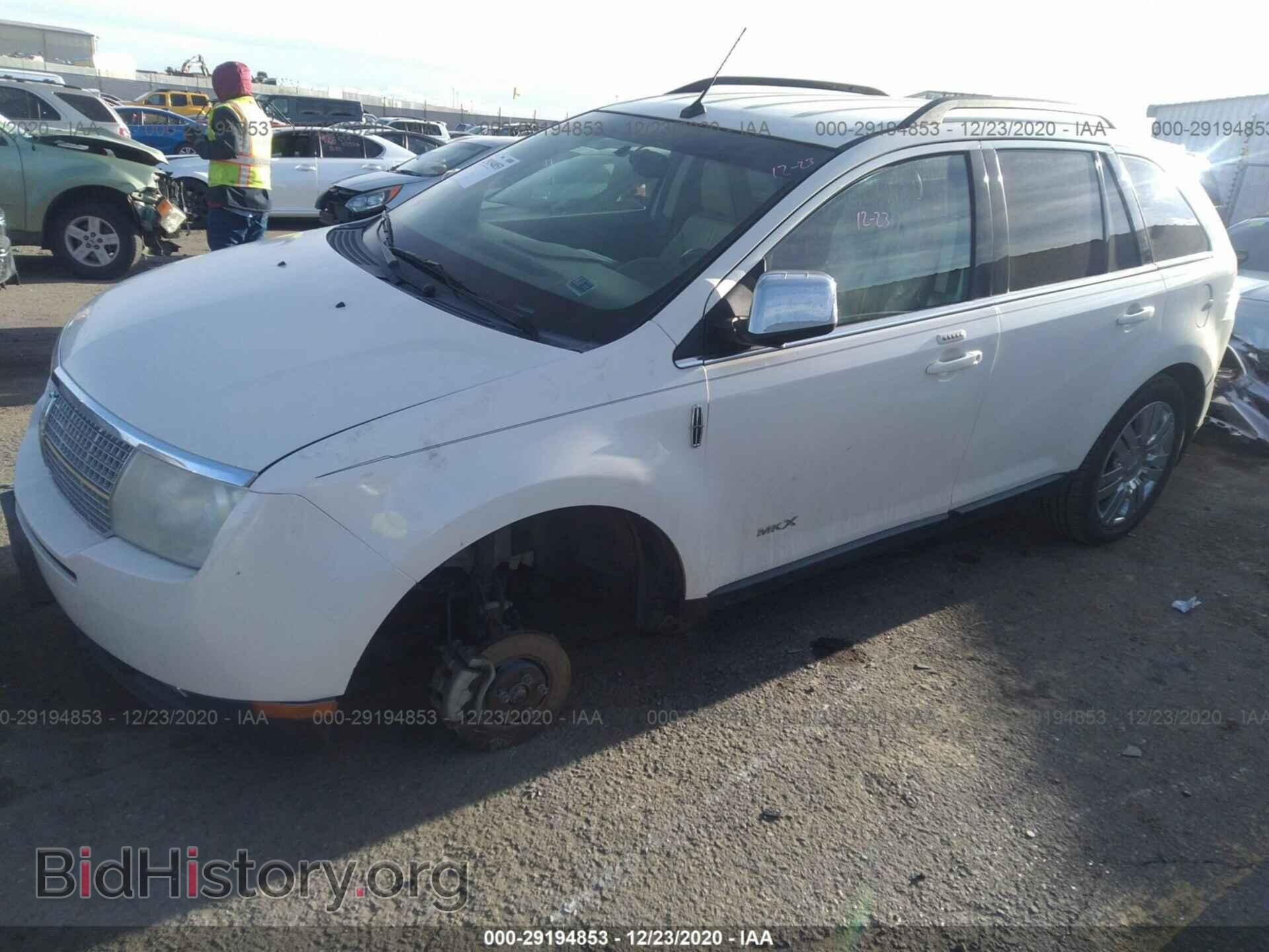 2008 LINCOLN MKX - VIN: 2LMDU68C48BJ36990 - Фото 2