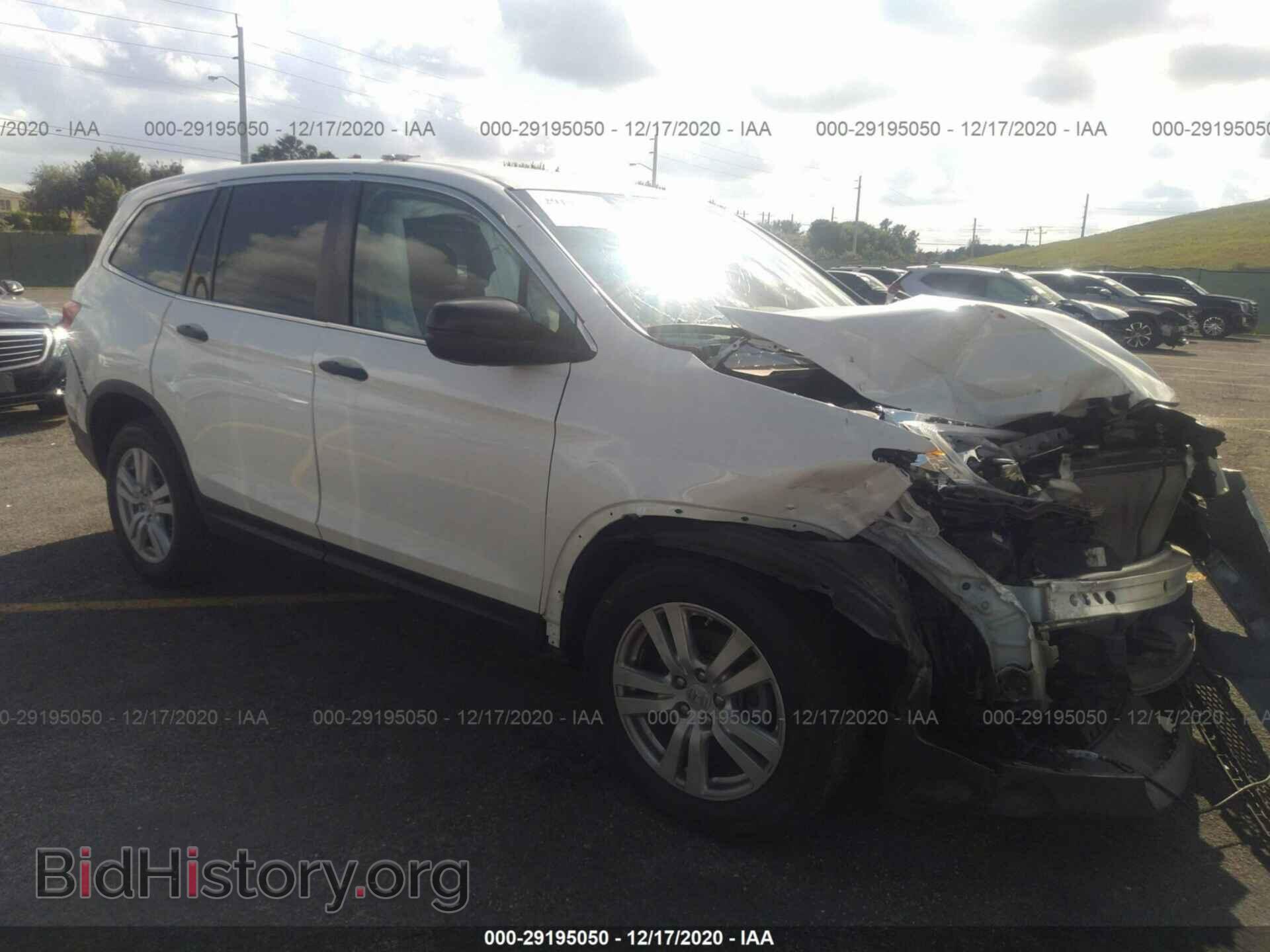 Фотография 5FNYF5H16JB023264 - HONDA PILOT 2018