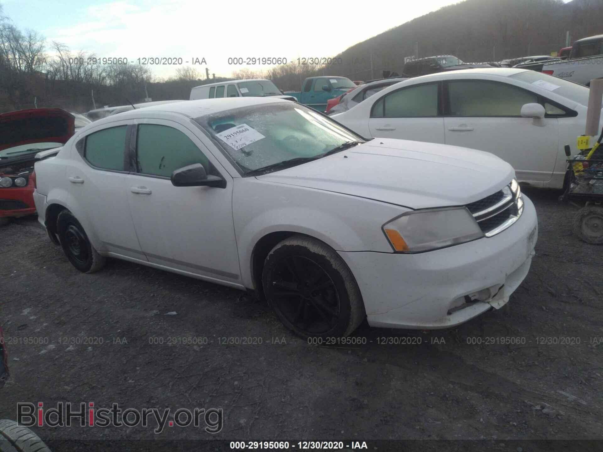 Фотография 1C3CDZAG9DN509194 - DODGE AVENGER 2013