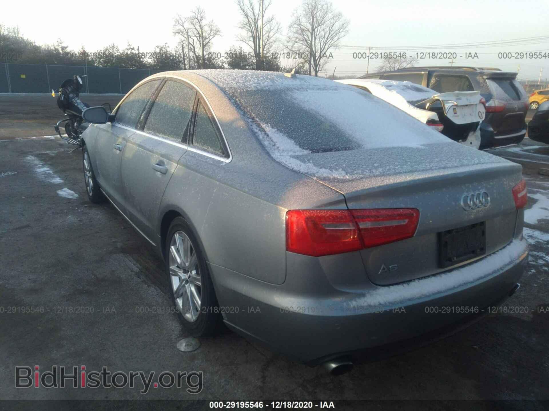 2013 AUDI A6 - VIN: WAUGFAFC4DN016146 - Фото 3