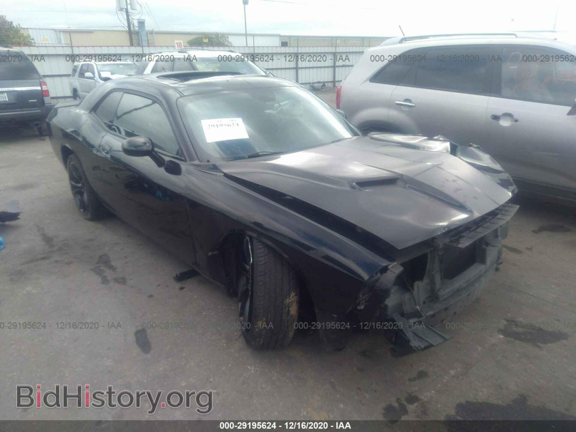 Photo 2C3CDZAG4GH271722 - DODGE CHALLENGER 2016