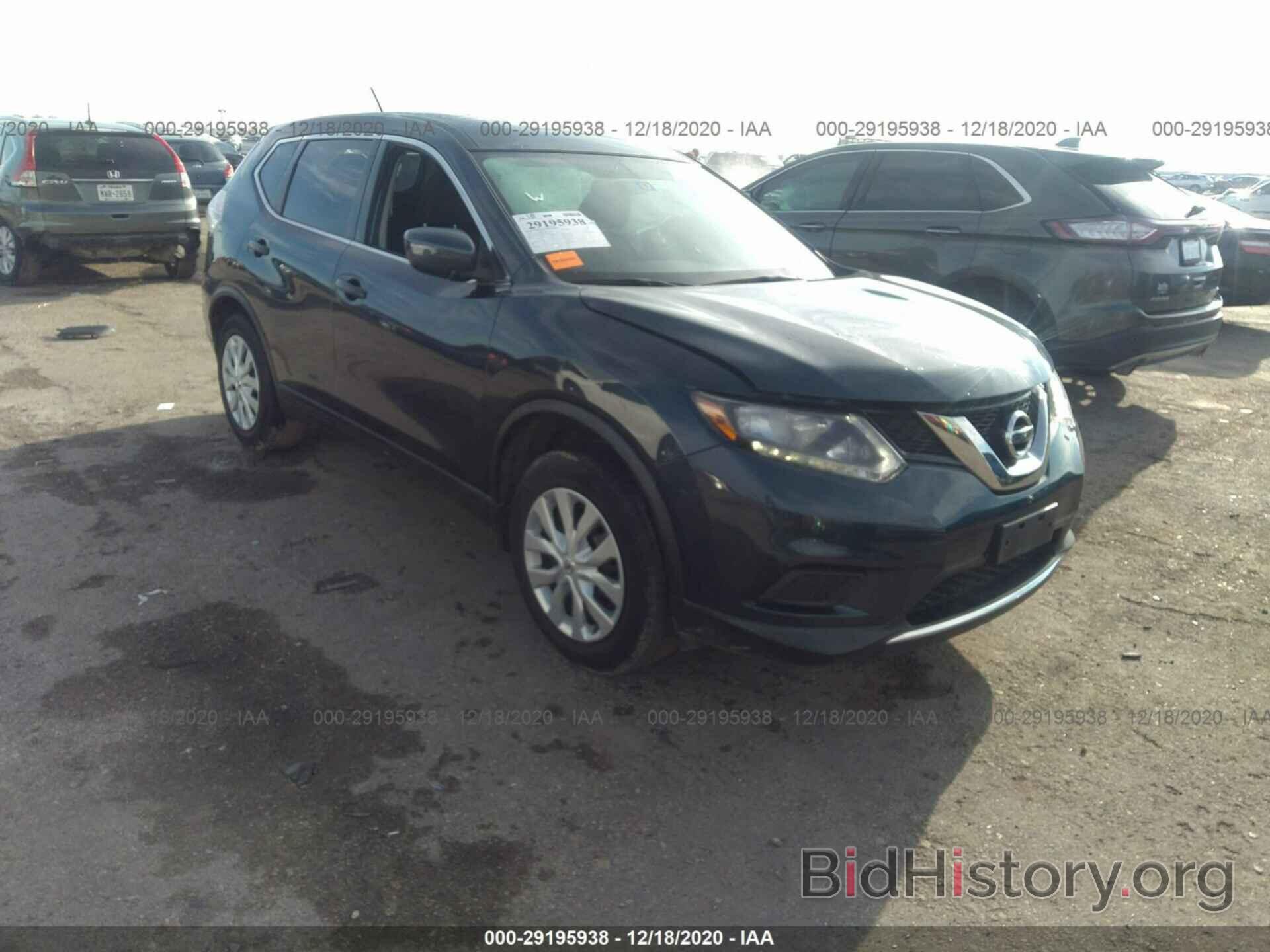 Фотография KNMAT2MT5GP637592 - NISSAN ROGUE 2016