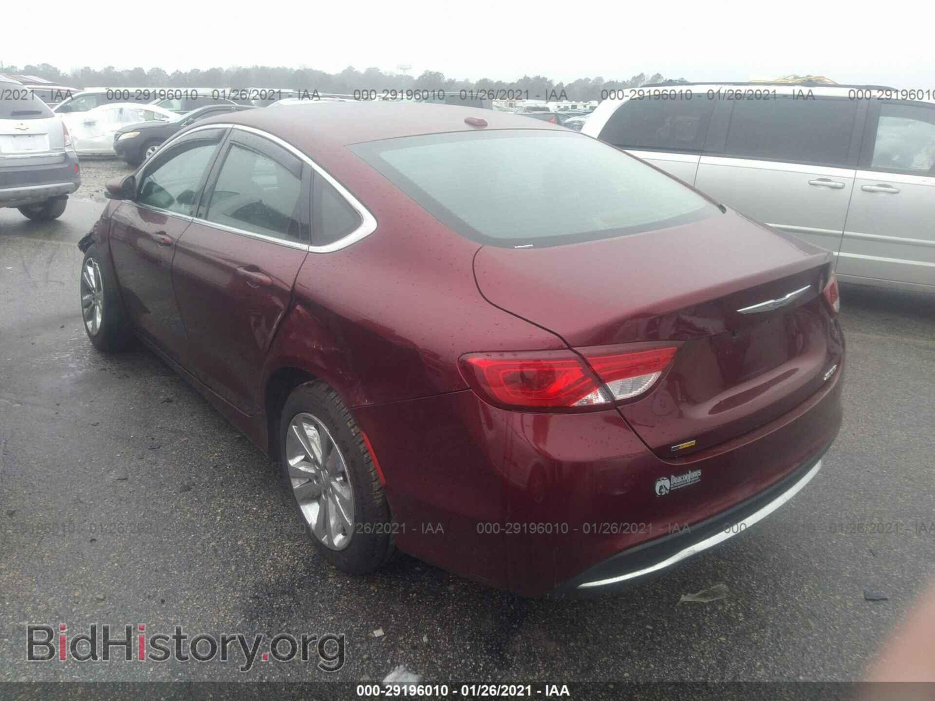 2016 CHRYSLER 200 - VIN: 1C3CCCAB8GN154253 - Фото 3
