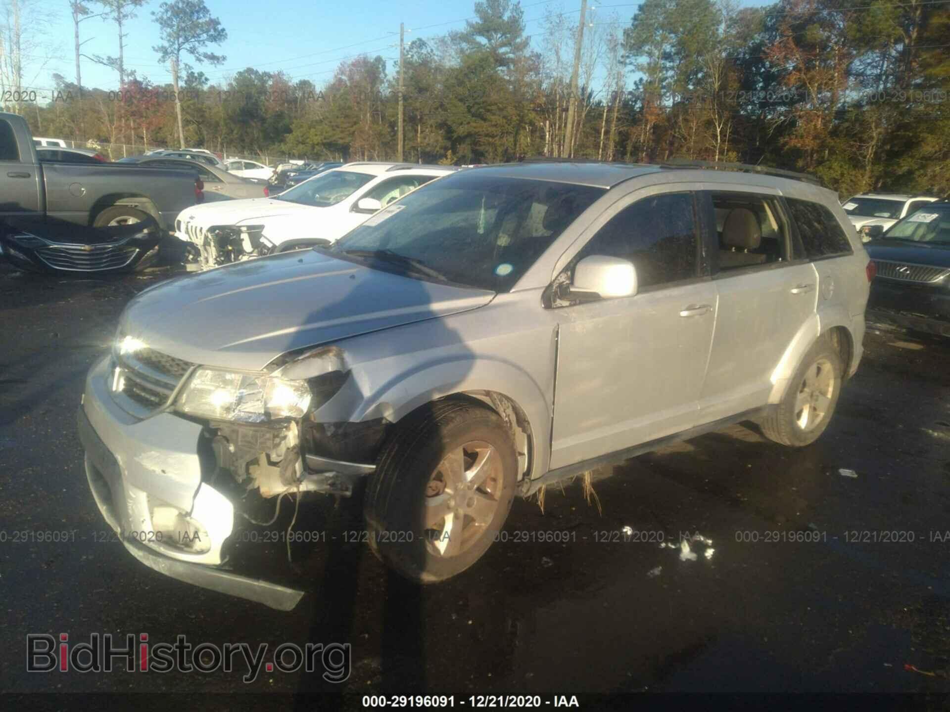 2012 DODGE JOURNEY - VIN: 3C4PDCBGXCT196809 - Фото 2