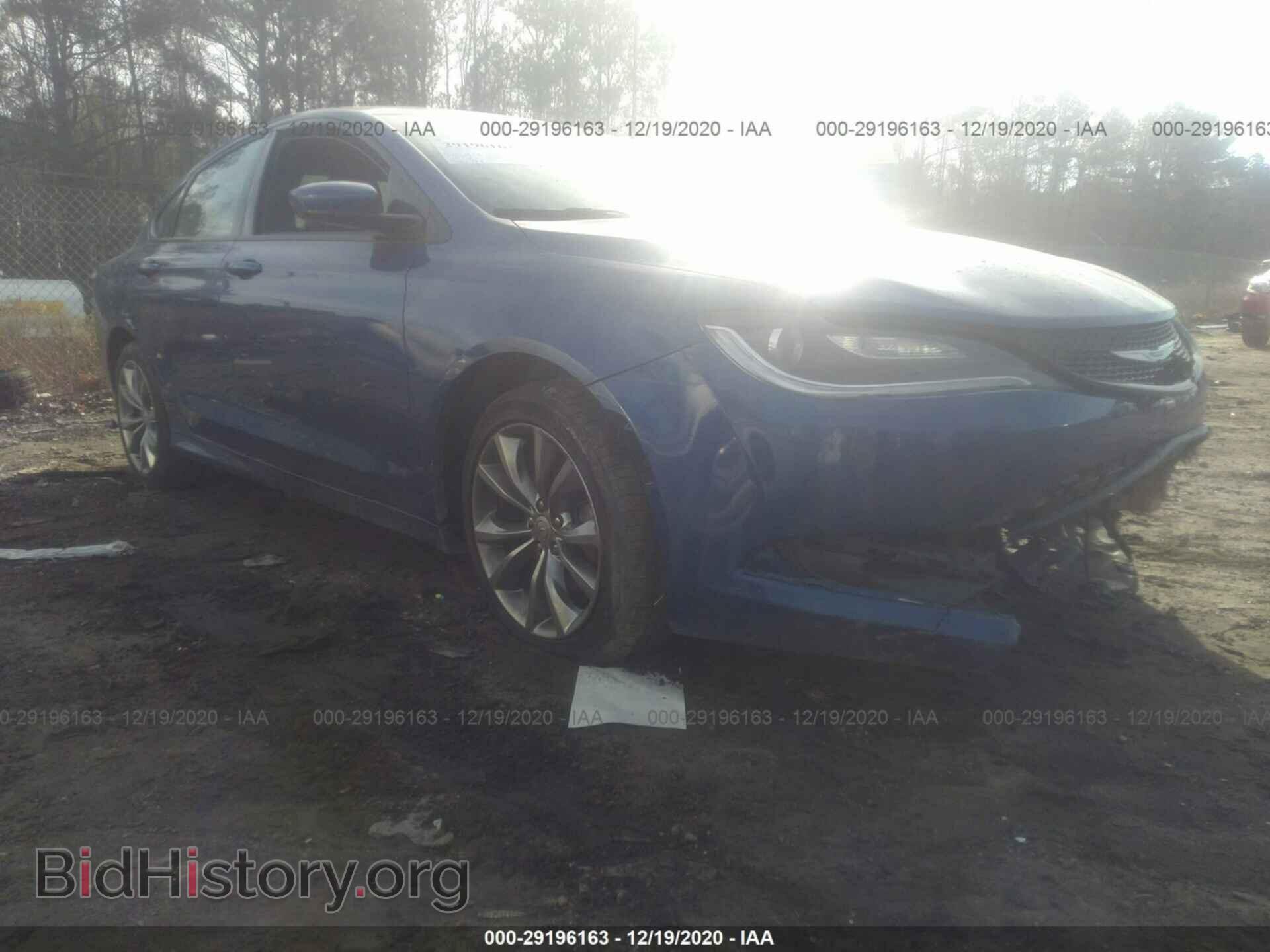 Фотография 1C3CCCBB3FN538731 - CHRYSLER 200 2015