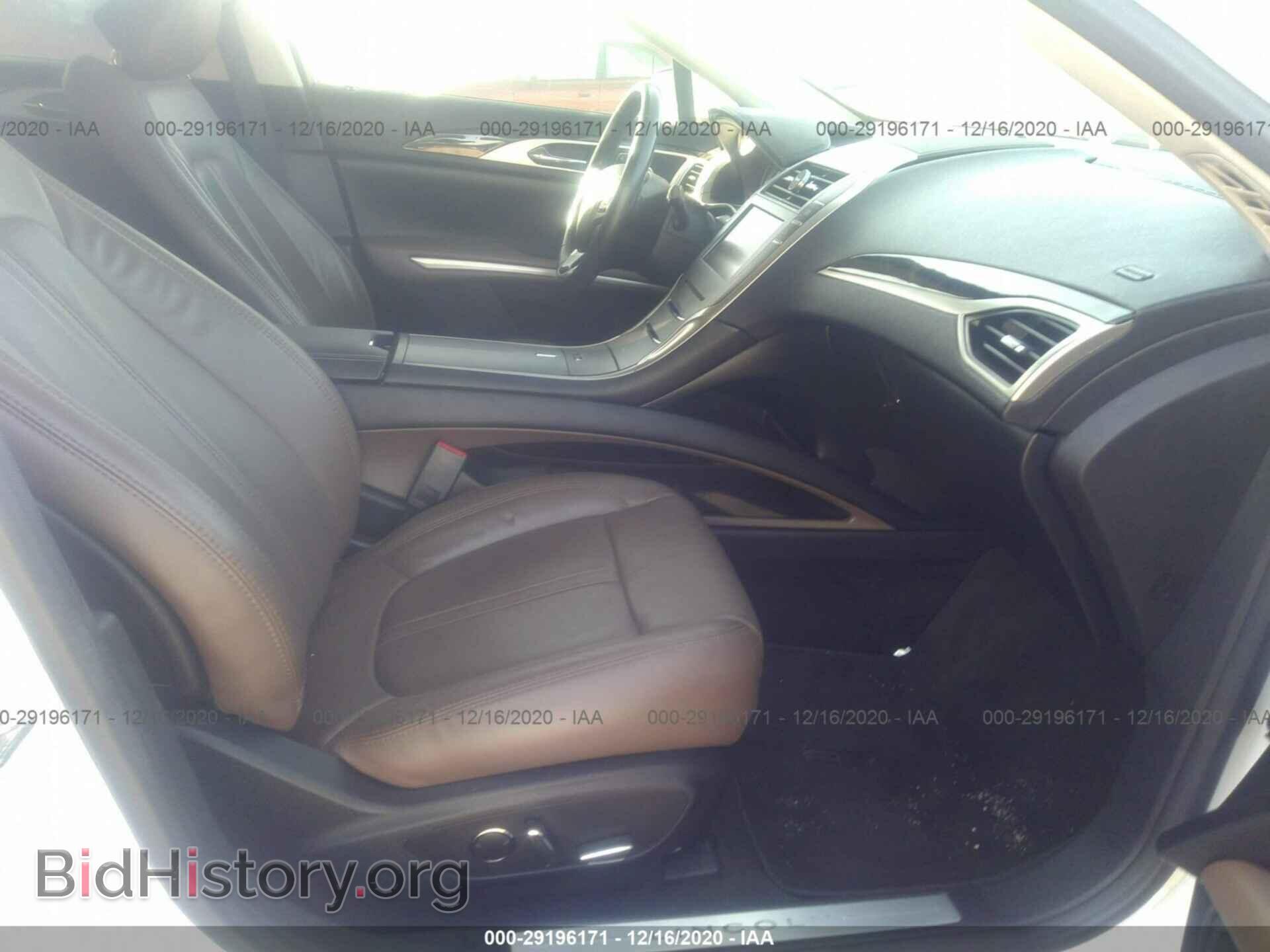 2016 LINCOLN MKZ - VIN: 3LN6L2LU2GR623802 - Фото 5
