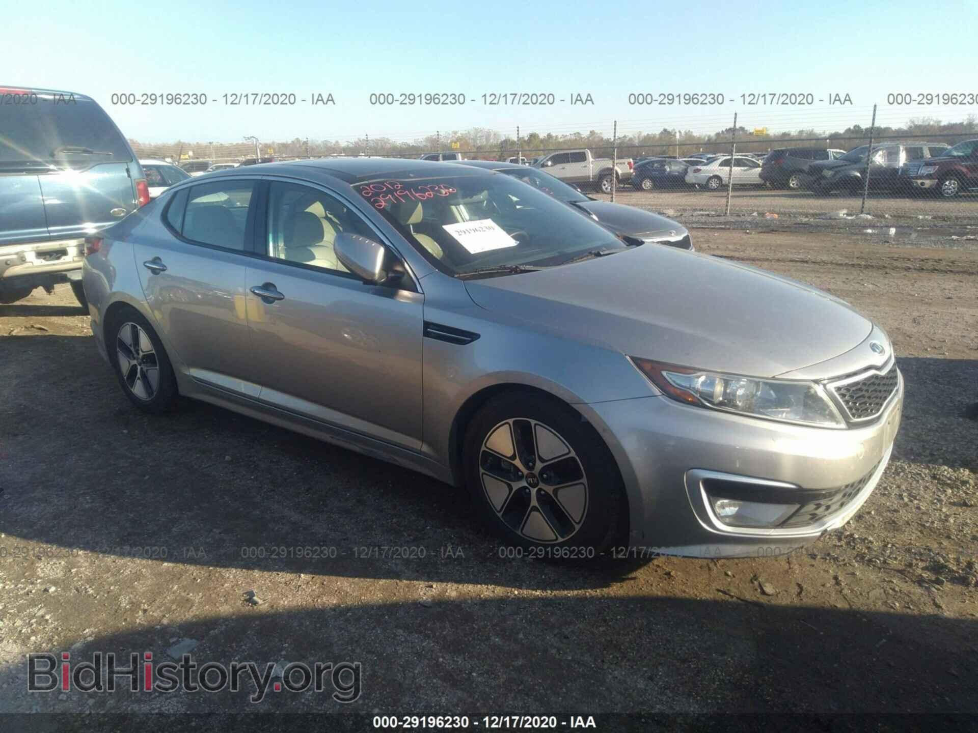 Фотография KNAGM4AD7C5010606 - KIA OPTIMA 2012
