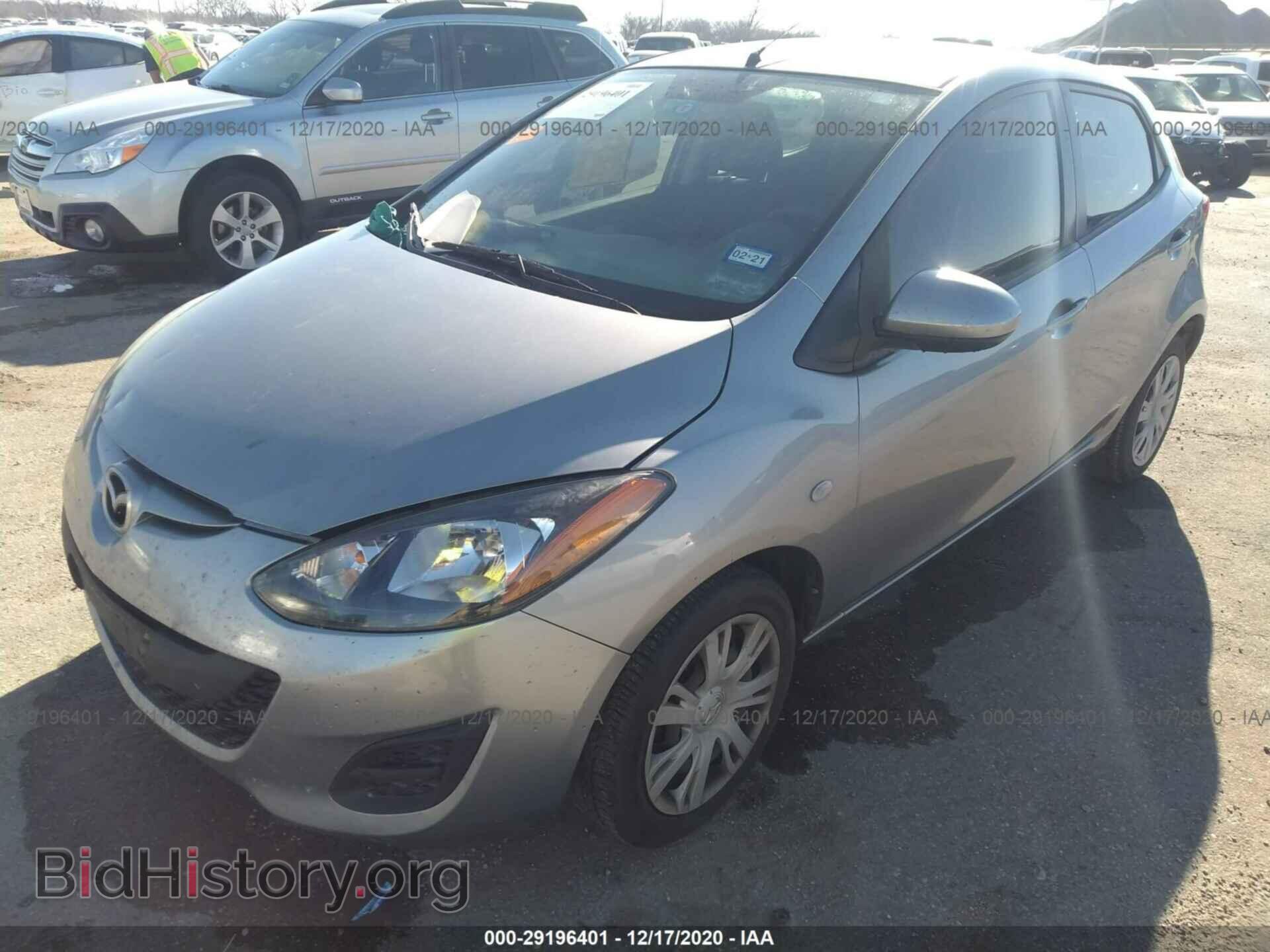 2013 MAZDA MAZDA2 - VIN: JM1DE1KY3D0152534 - Фото 2