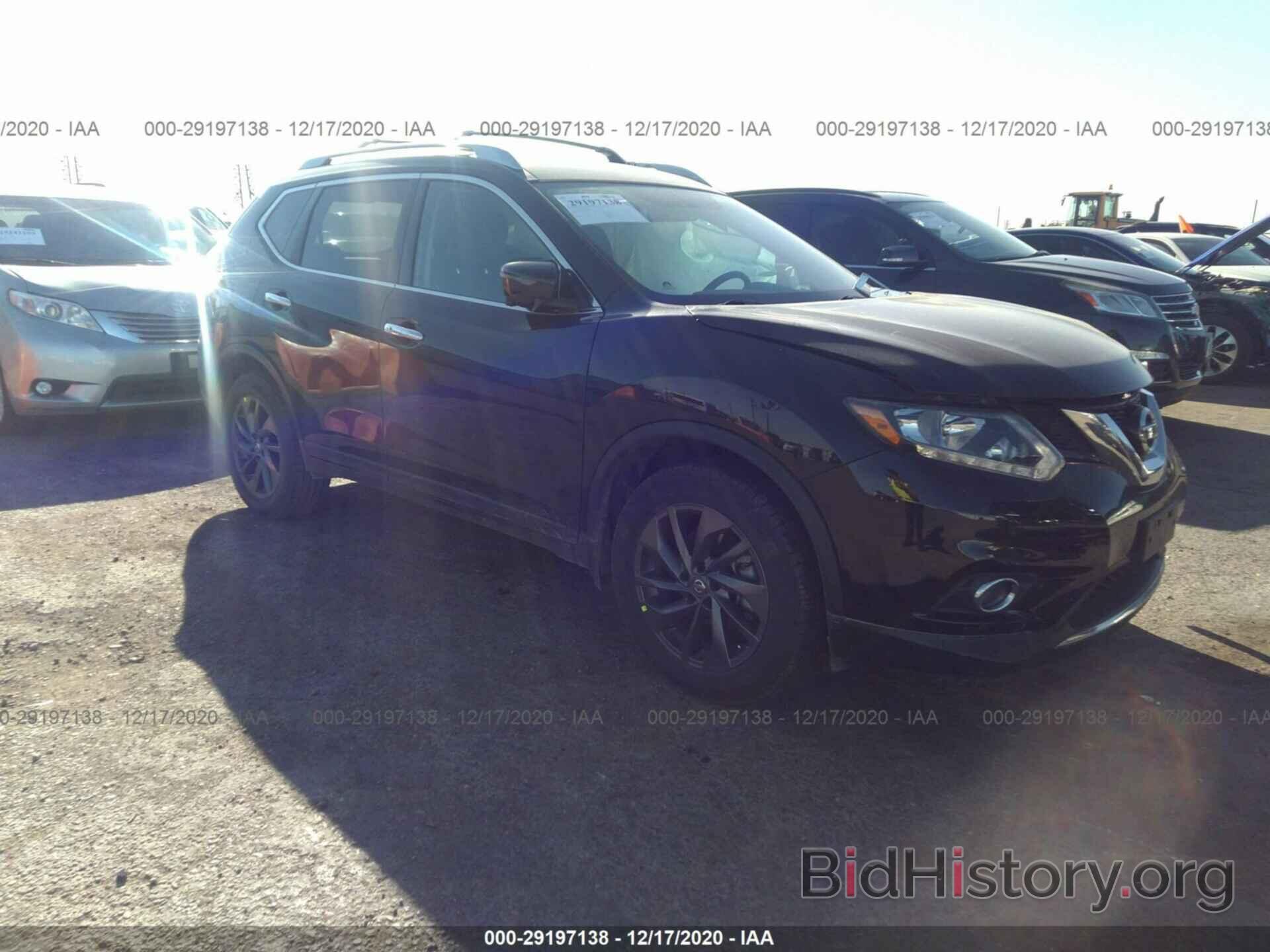 Фотография KNMAT2MT9GP699867 - NISSAN ROGUE 2016