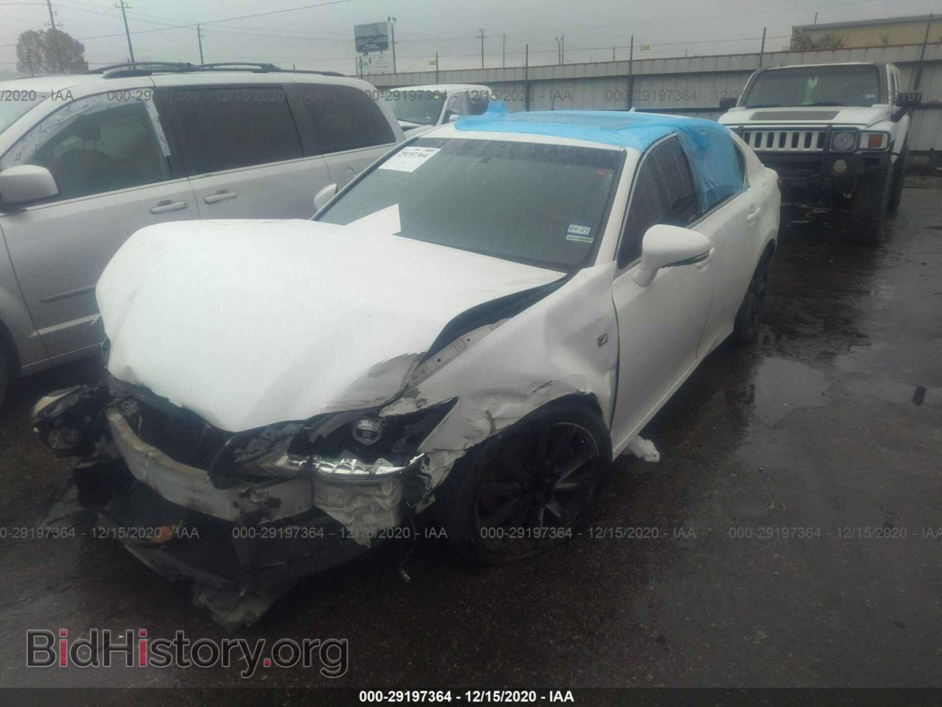2013 LEXUS GS 350 - VIN: JTHBE1BL2D5023519 - Фото 2