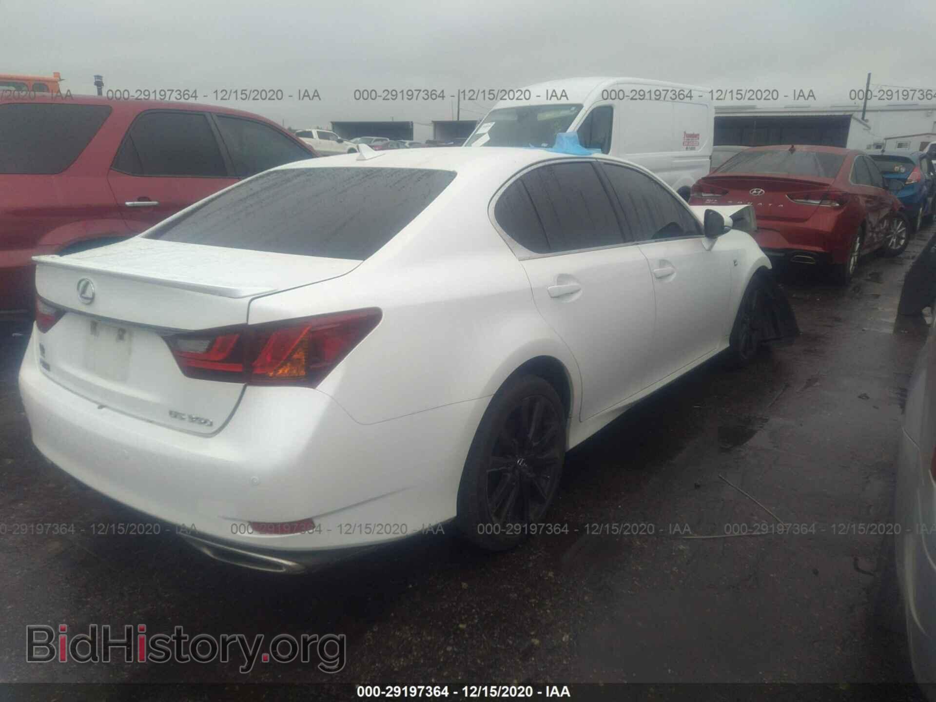 2013 LEXUS GS 350 - VIN: JTHBE1BL2D5023519 - Фото 4