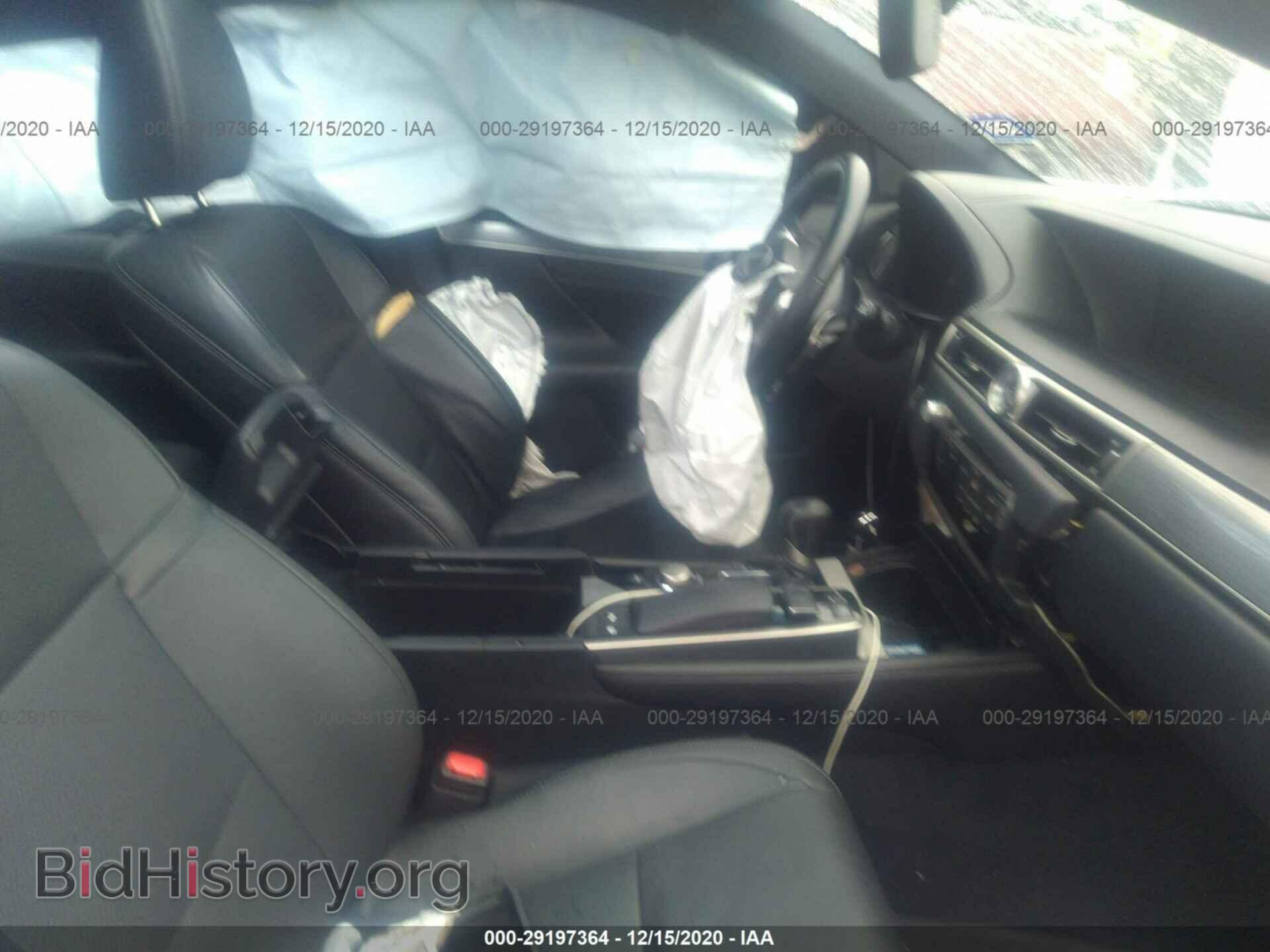 2013 LEXUS GS 350 - VIN: JTHBE1BL2D5023519 - Фото 5