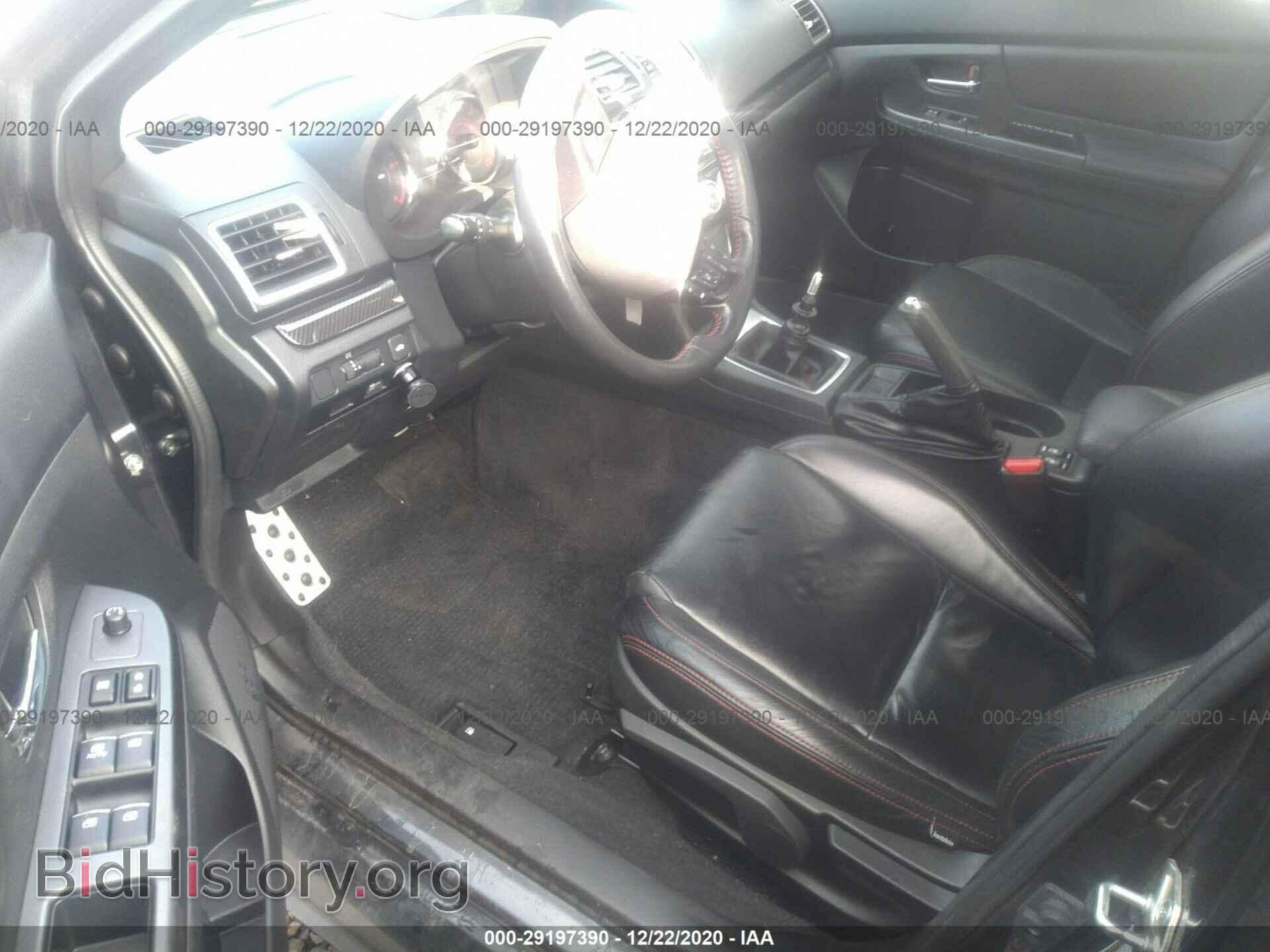 2016 SUBARU WRX - VIN: JF1VA1E67G9809156 - Фото 5